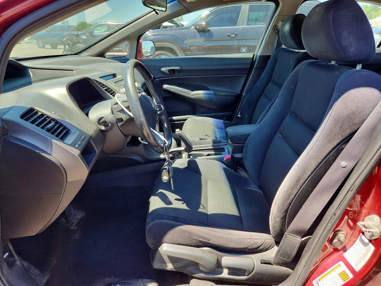 2009 Honda Civic Lx-s Maroon vin: 19XFA16679E011185