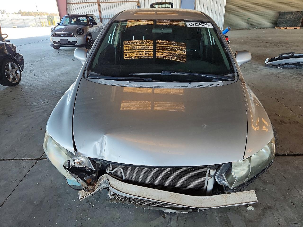 2009 Honda Civic Lx-s Silver vin: 19XFA16689E021370