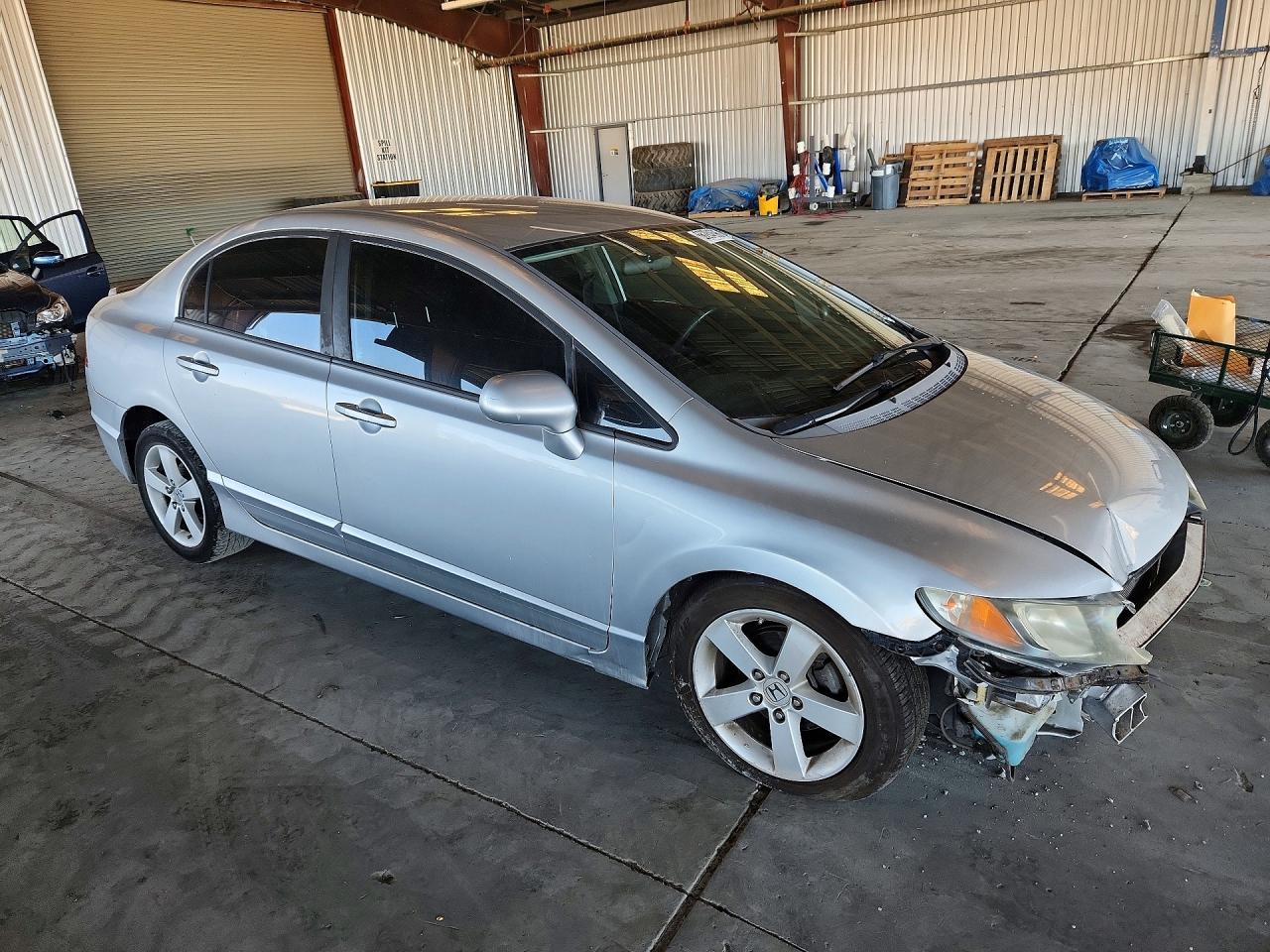 2009 Honda Civic Lx-s Silver vin: 19XFA16689E021370