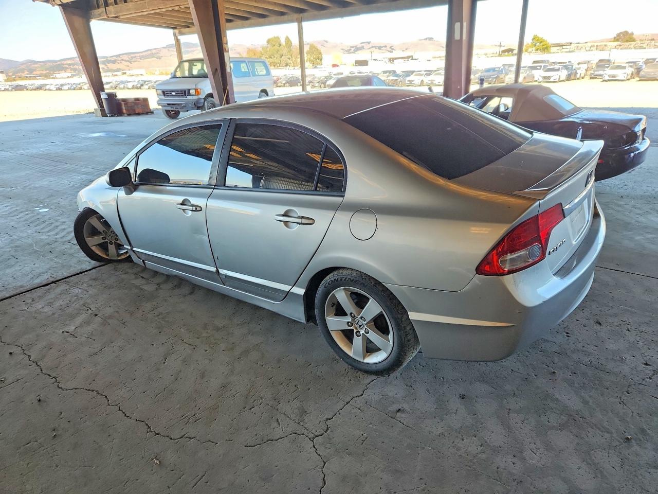 2009 Honda Civic Lx-s Silver vin: 19XFA16689E021370