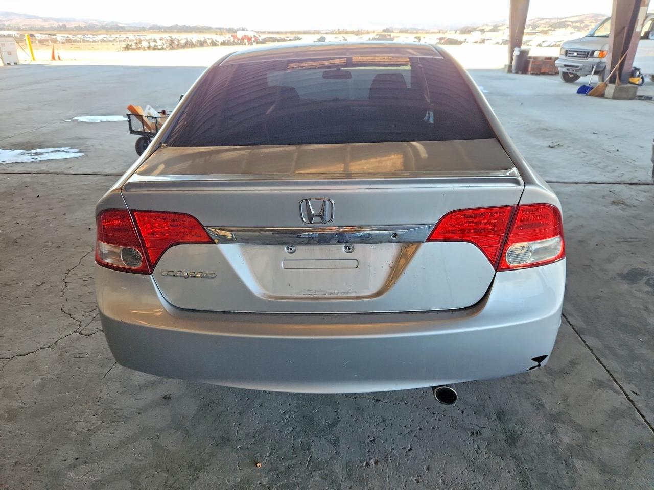2009 Honda Civic Lx-s Silver vin: 19XFA16689E021370