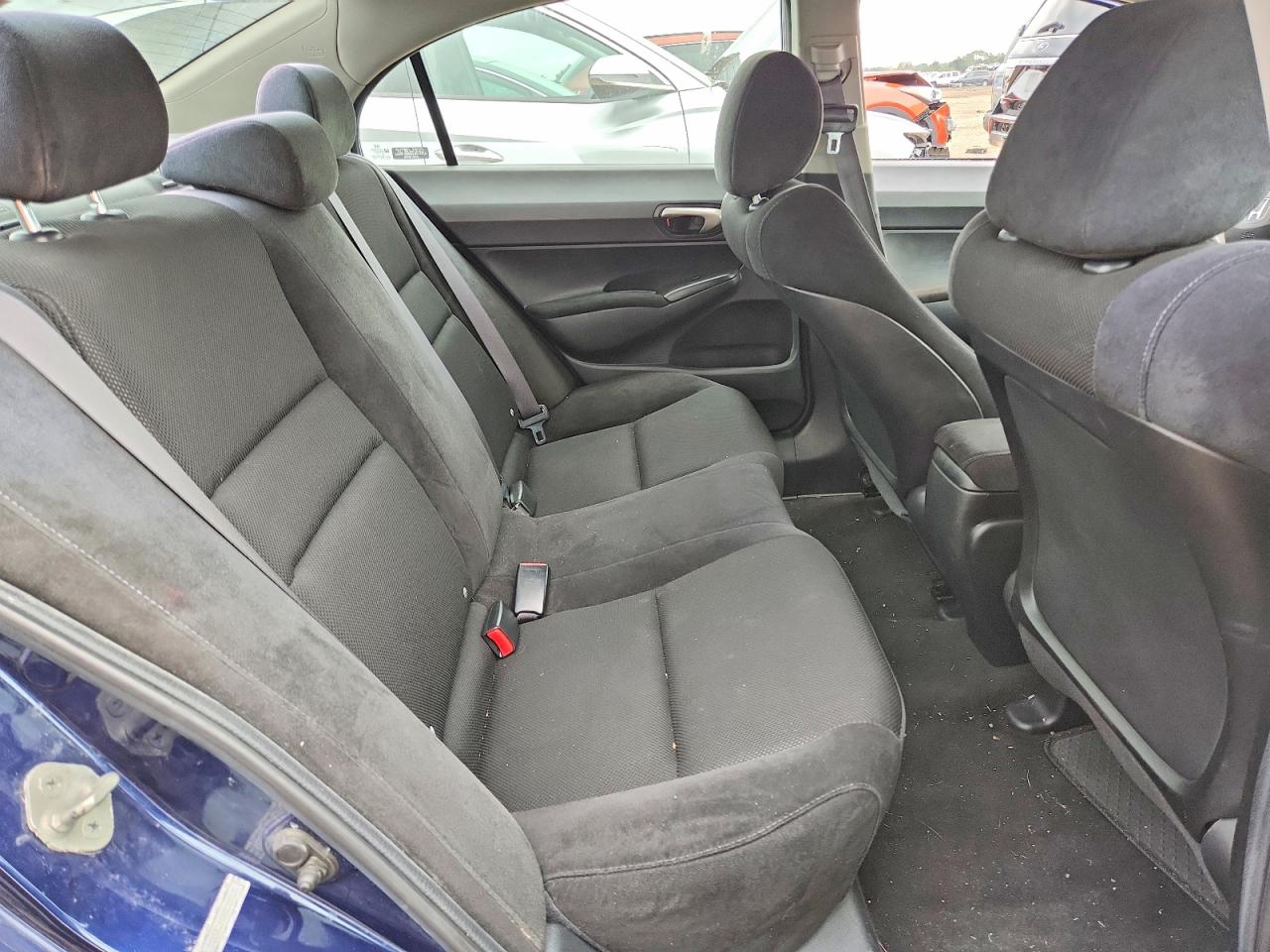2009 Honda Civic Lx-s Blue vin: 19XFA16699E005534