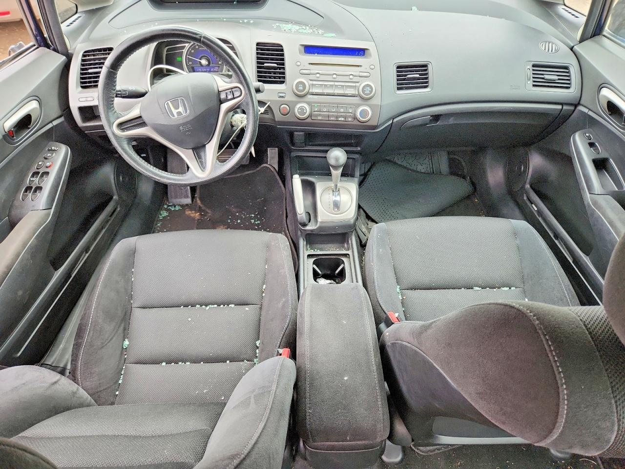 2009 Honda Civic Lx-s Blue vin: 19XFA16699E005534