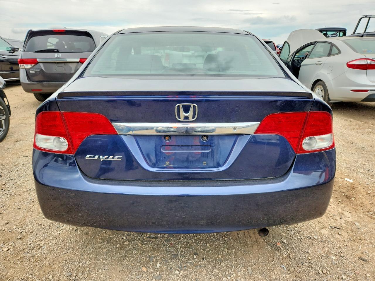 2009 Honda Civic Lx-s Blue vin: 19XFA16699E005534