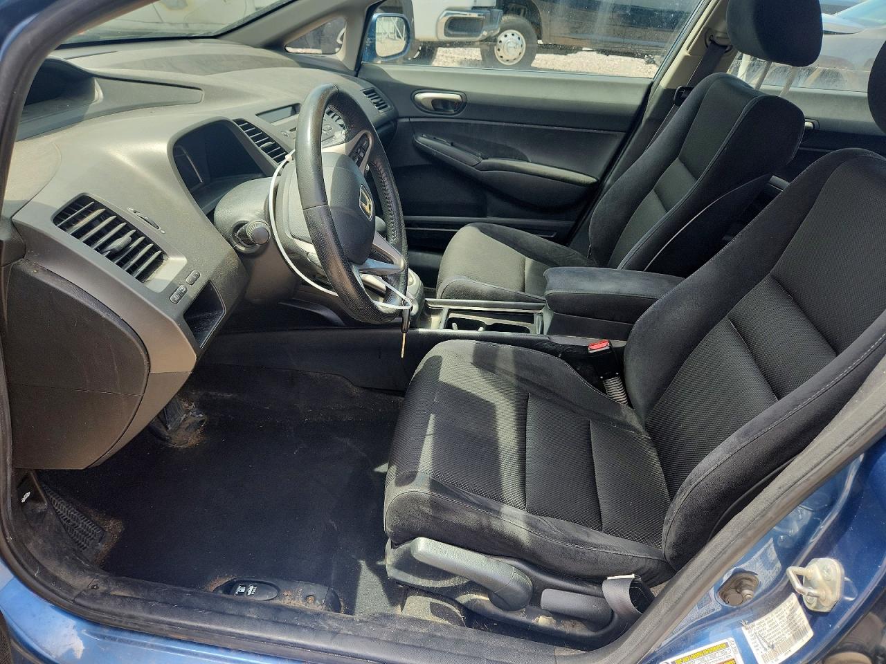 2009 Honda Civic Lx-s Blue vin: 19XFA16699E035214