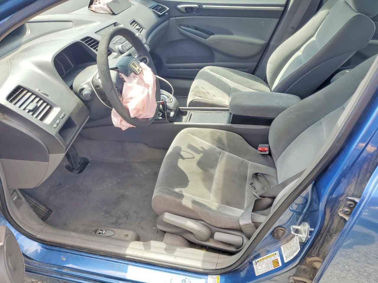 2009 Honda Civic Ex Синий vin: 19XFA16809E009571