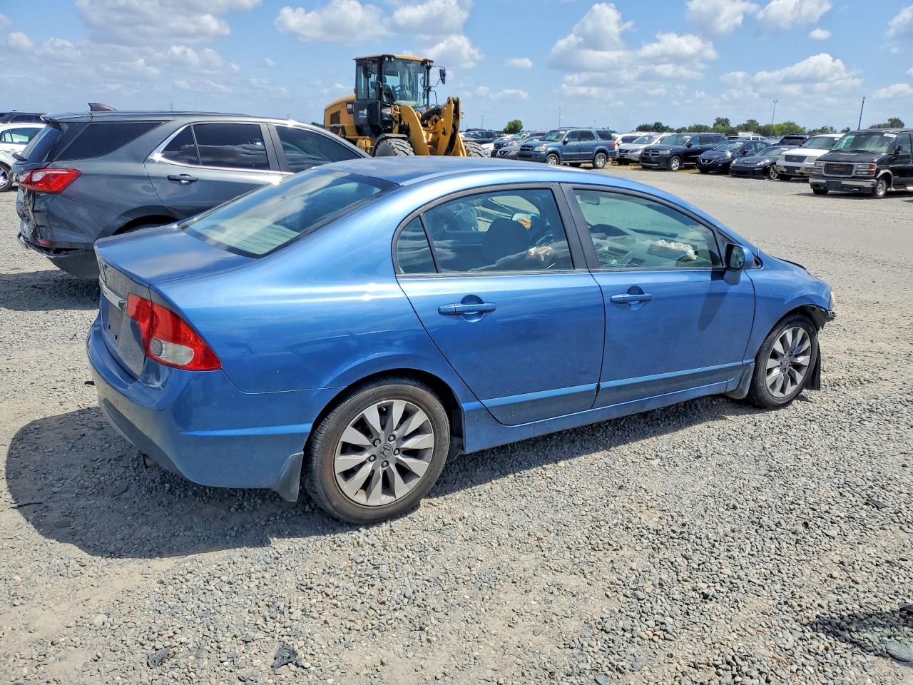 2009 Honda Civic Ex Синий vin: 19XFA16809E009571