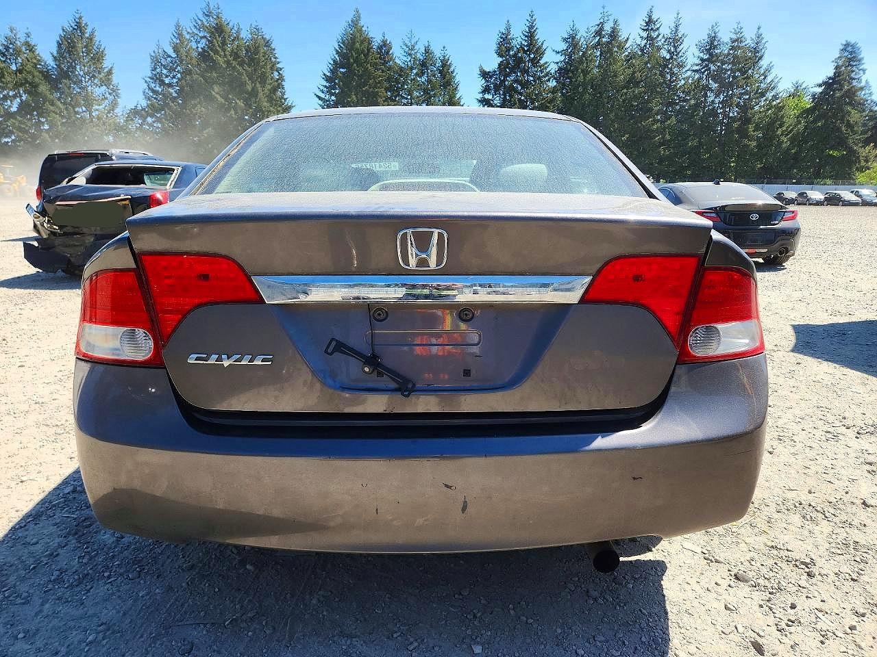 2009 Honda Civic Ex Gray vin: 19XFA16809E016021