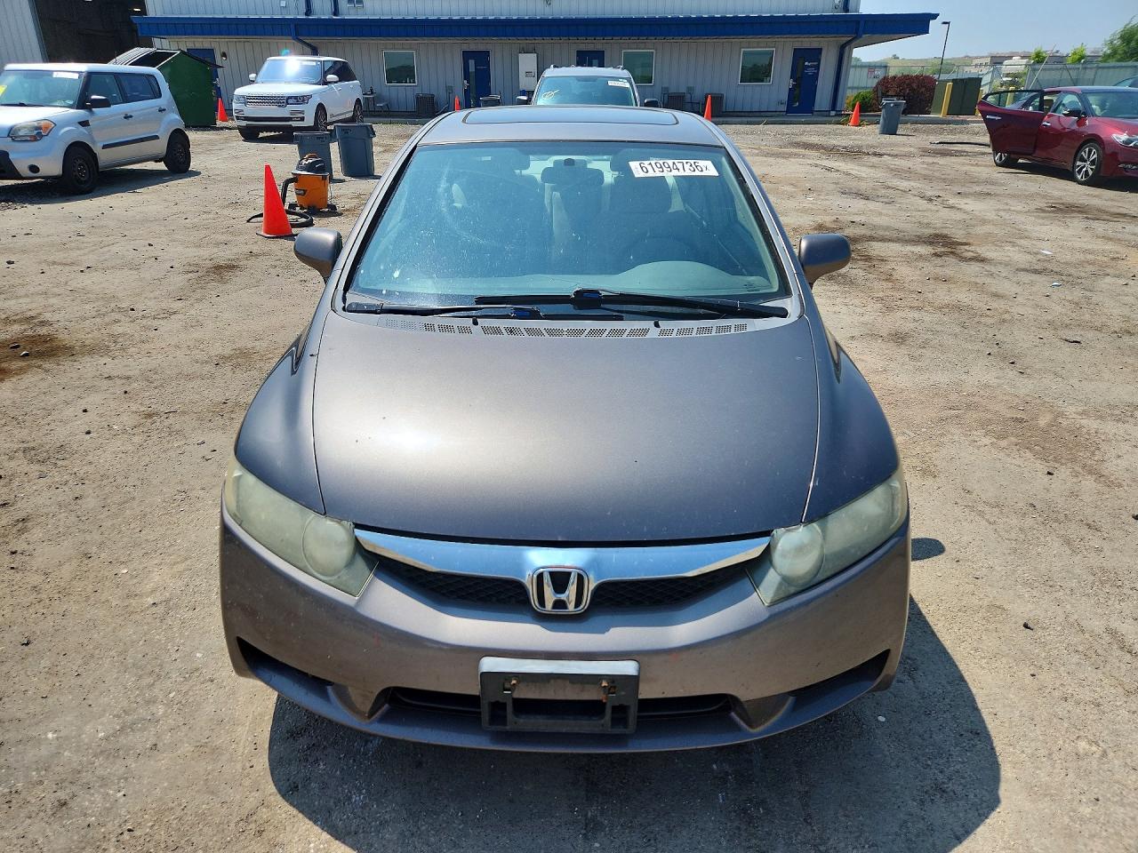 2009 Honda Civic Ex Серый vin: 19XFA16829E006204