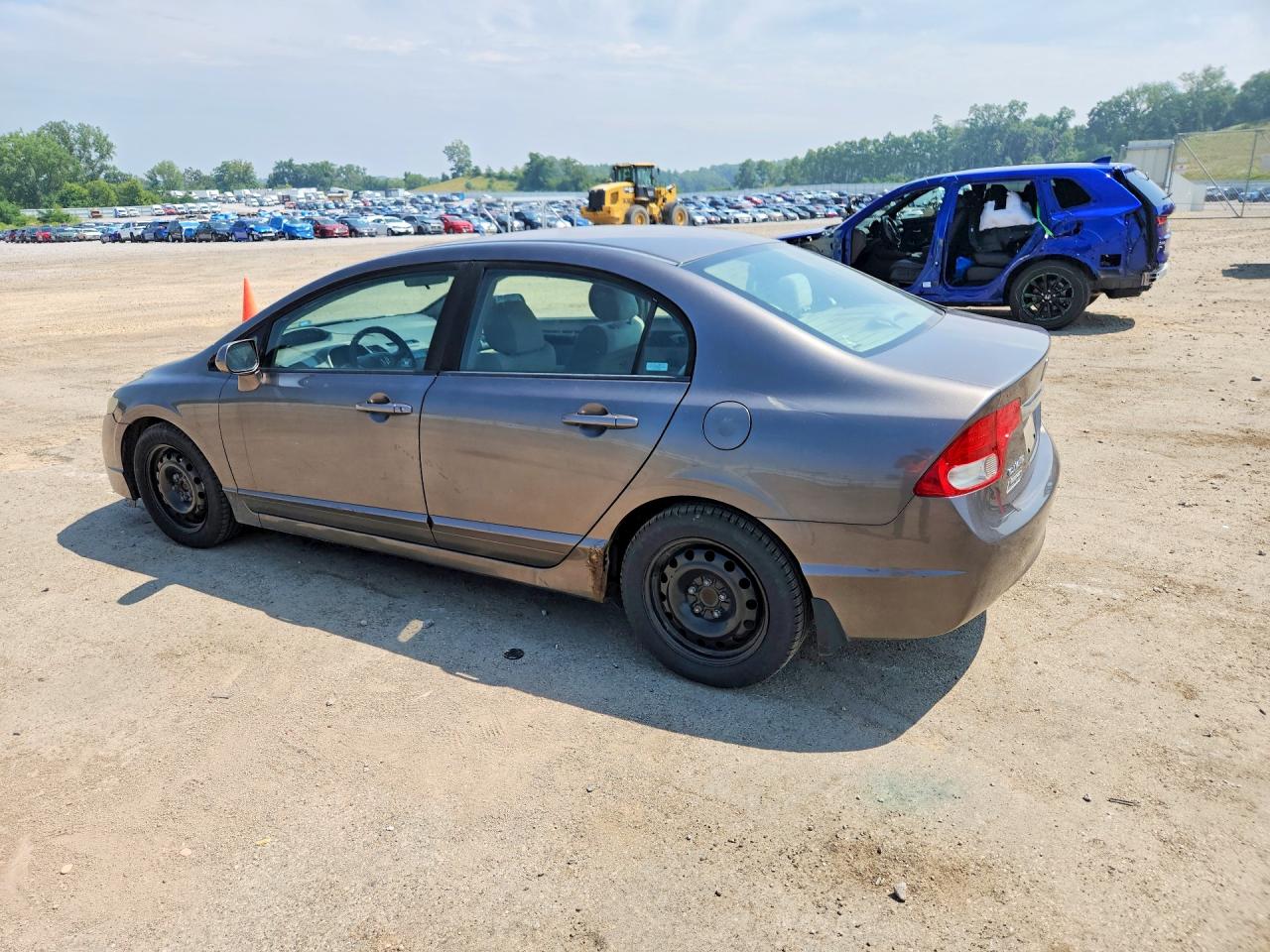 2009 Honda Civic Ex Серый vin: 19XFA16829E006204