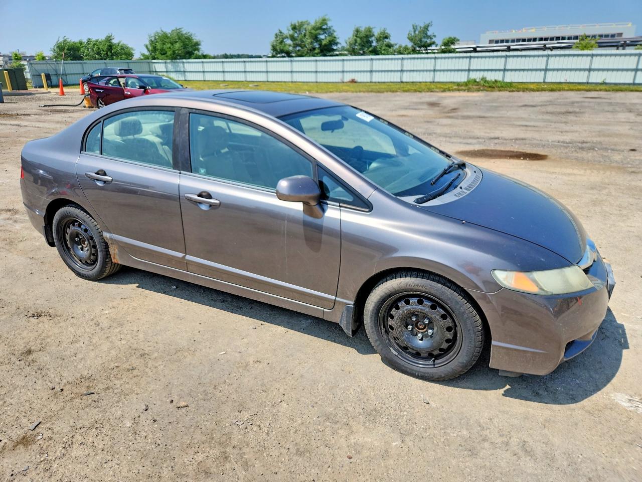2009 Honda Civic Ex Серый vin: 19XFA16829E006204