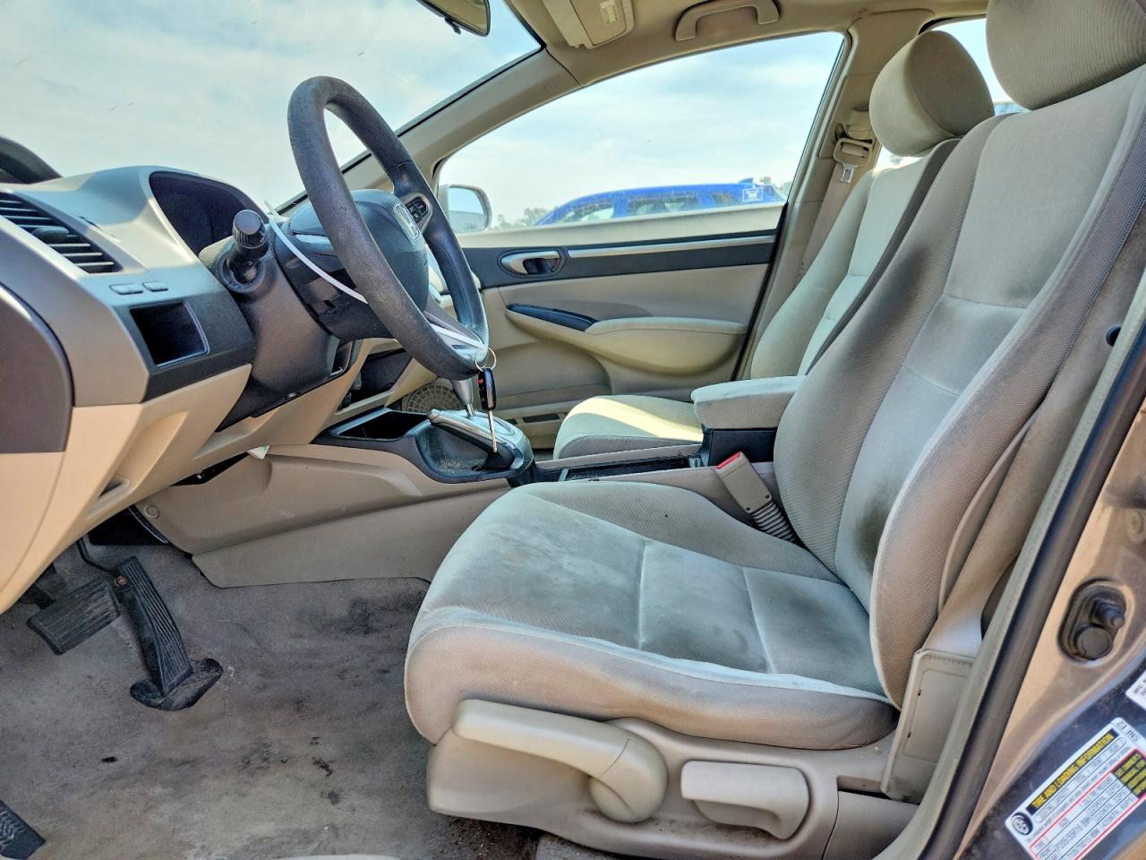 2009 Honda Civic Ex Серый vin: 19XFA16829E006204