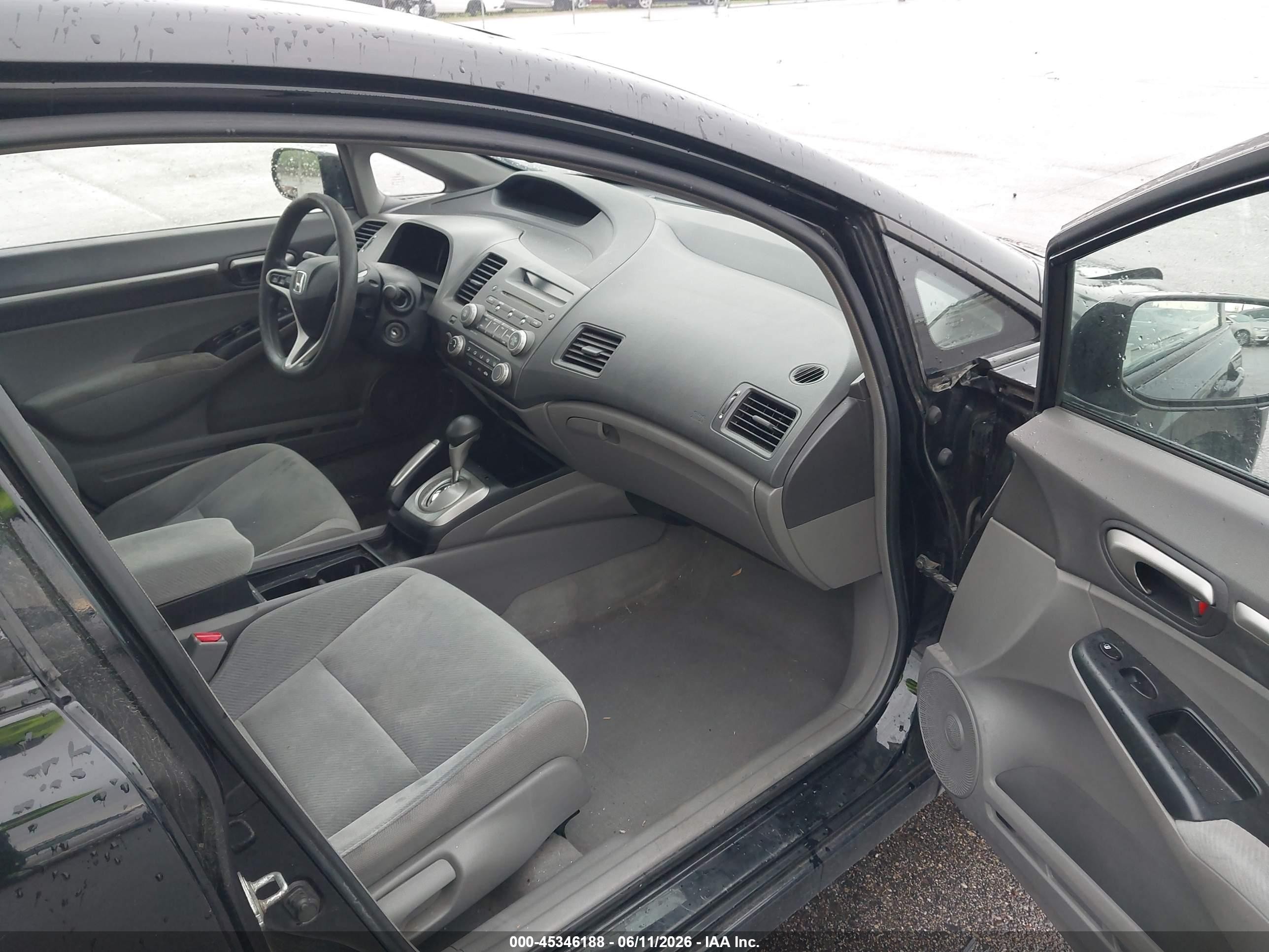 2009 Honda Civic Ex Black vin: 19XFA16839E030429