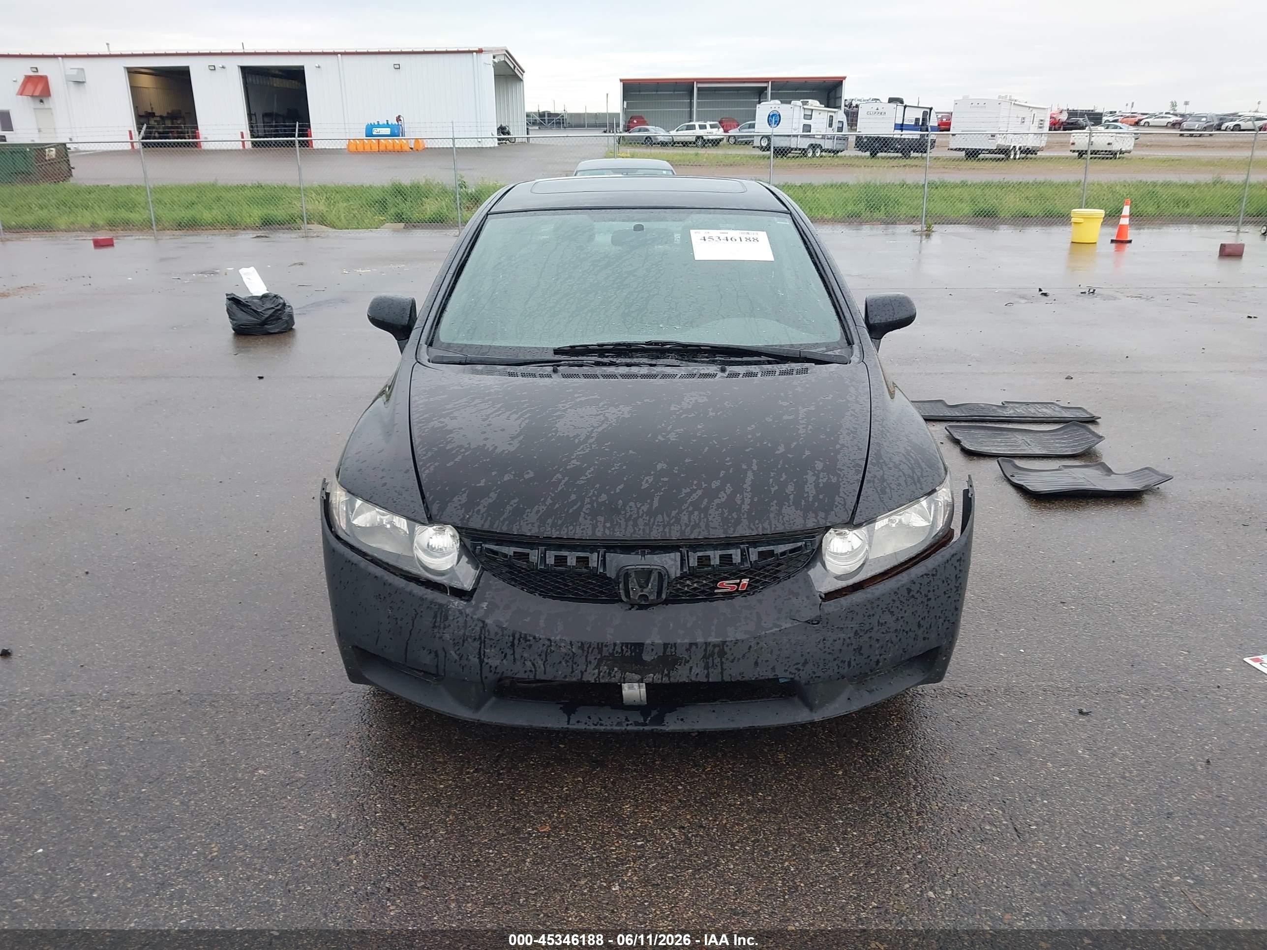 2009 Honda Civic Ex Black vin: 19XFA16839E030429