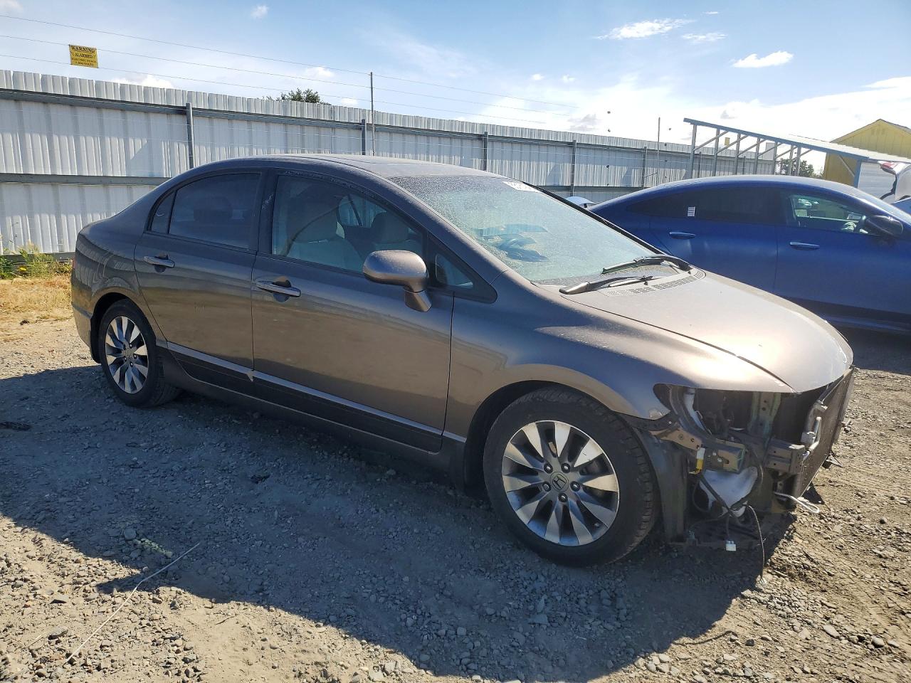 2009 Honda Civic Ex Угольный vin: 19XFA16849E009007