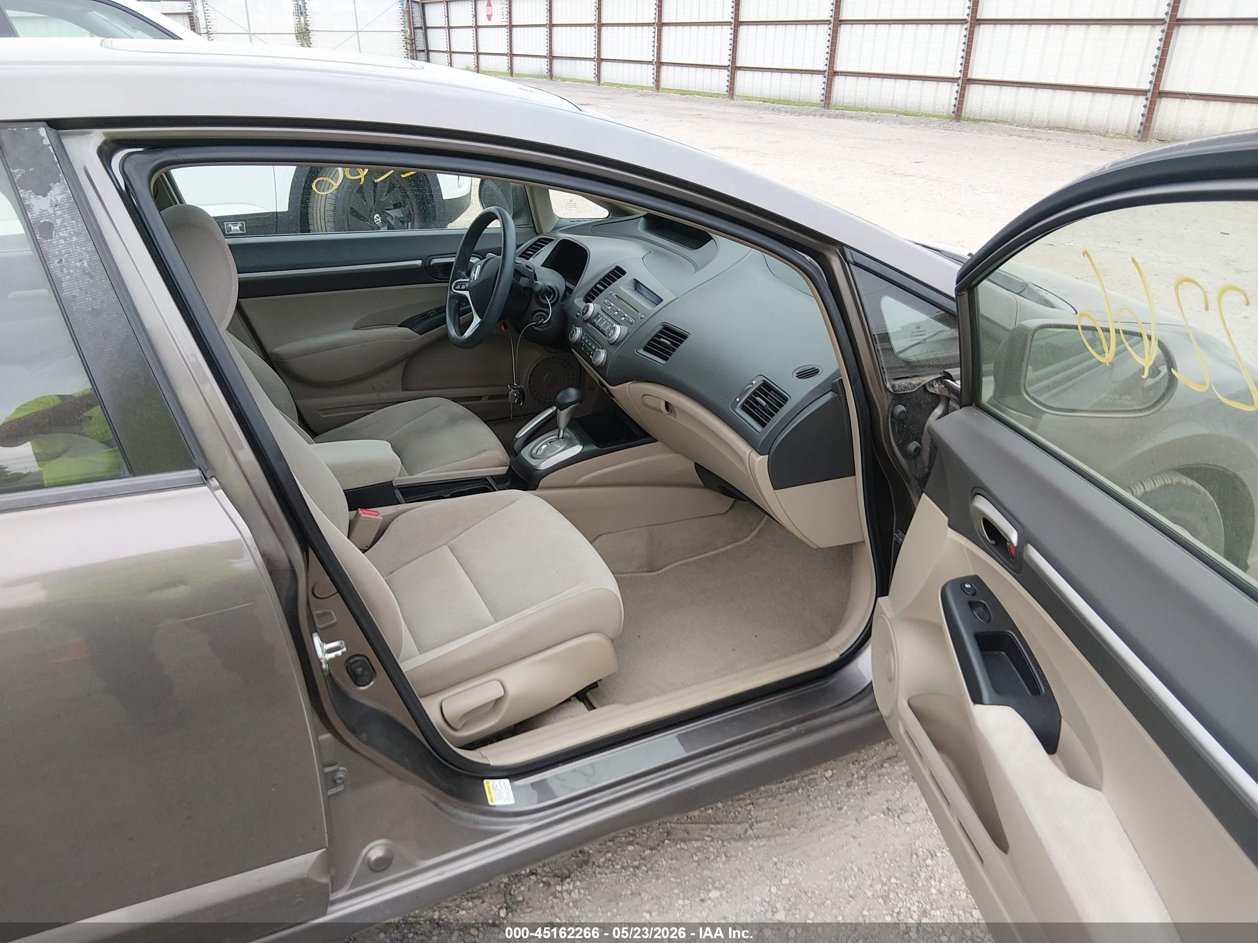 2009 Honda Civic Ex Серый vin: 19XFA16849E030875