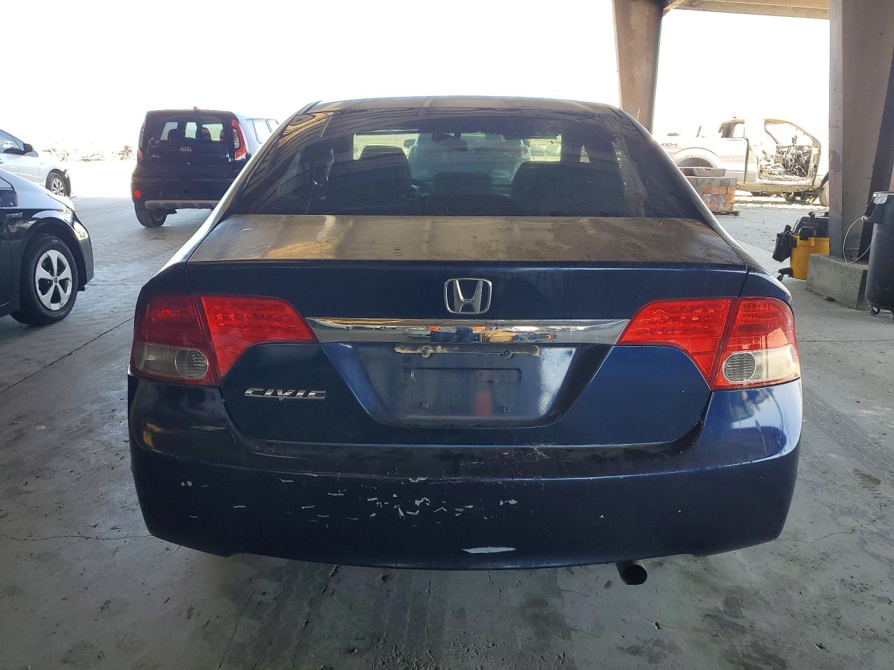 2009 Honda Civic Ex Blue vin: 19XFA16859E027774