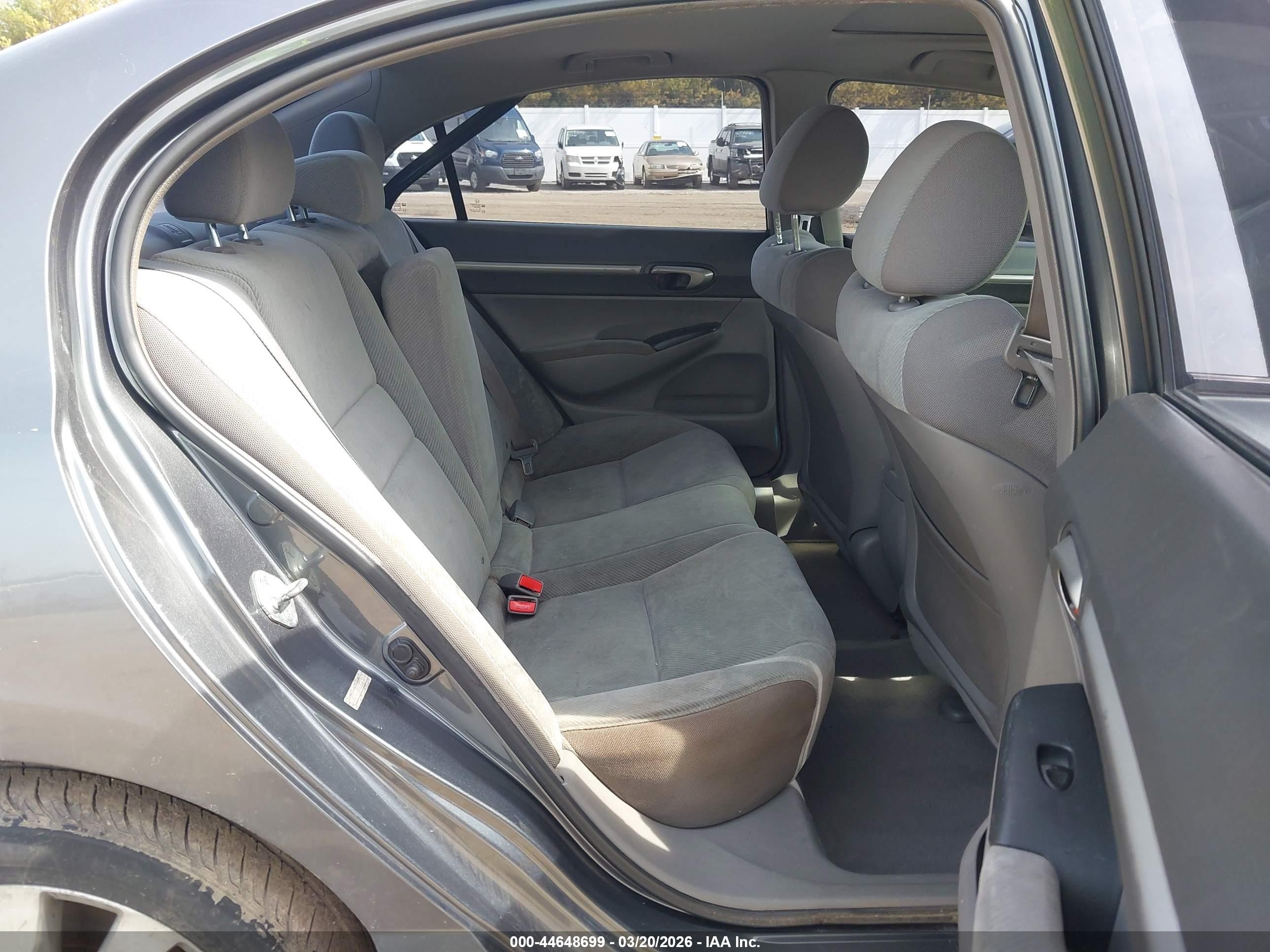 2009 Honda Civic Ex Gray vin: 19XFA16859E034255