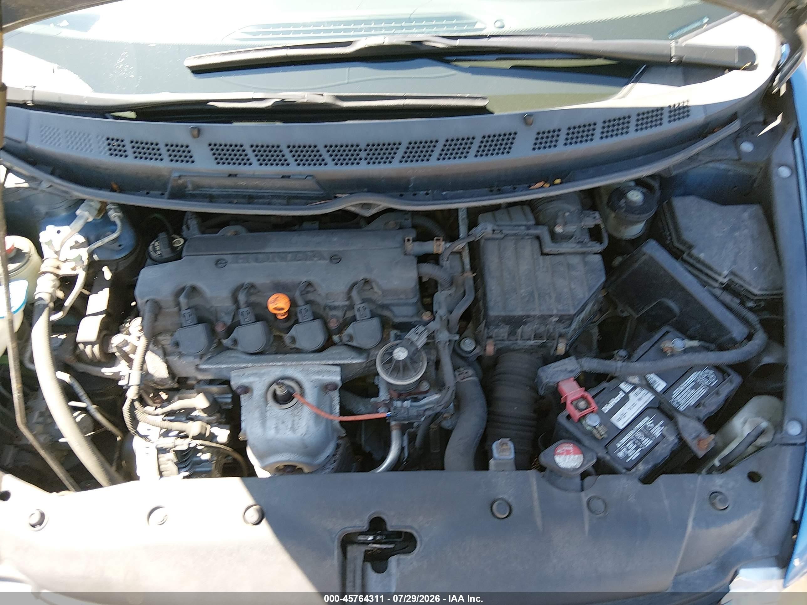 2009 Honda Civic Ex Blue vin: 19XFA16869E000440