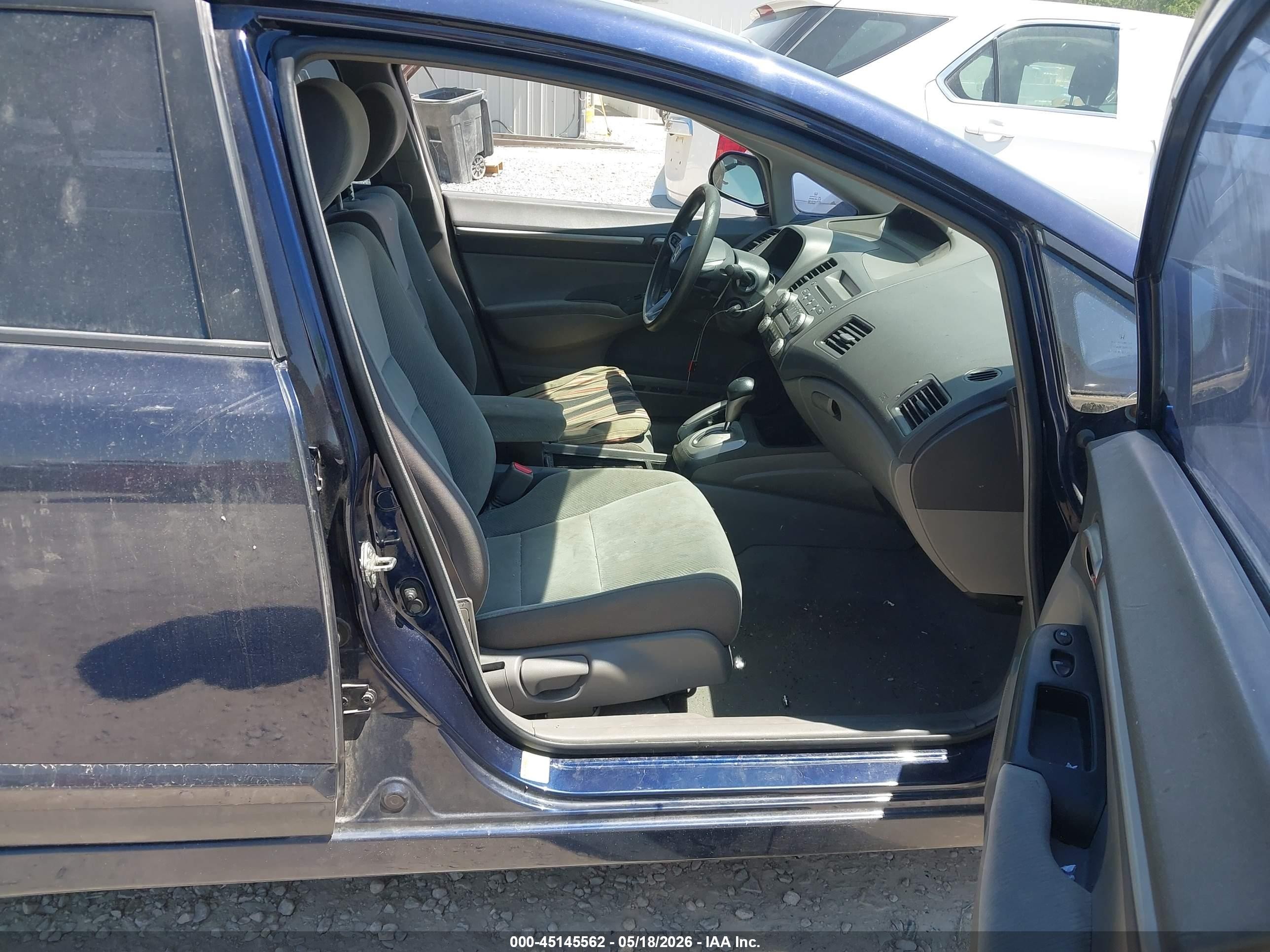 2009 Honda Civic Ex Dark Blue vin: 19XFA16879E016792