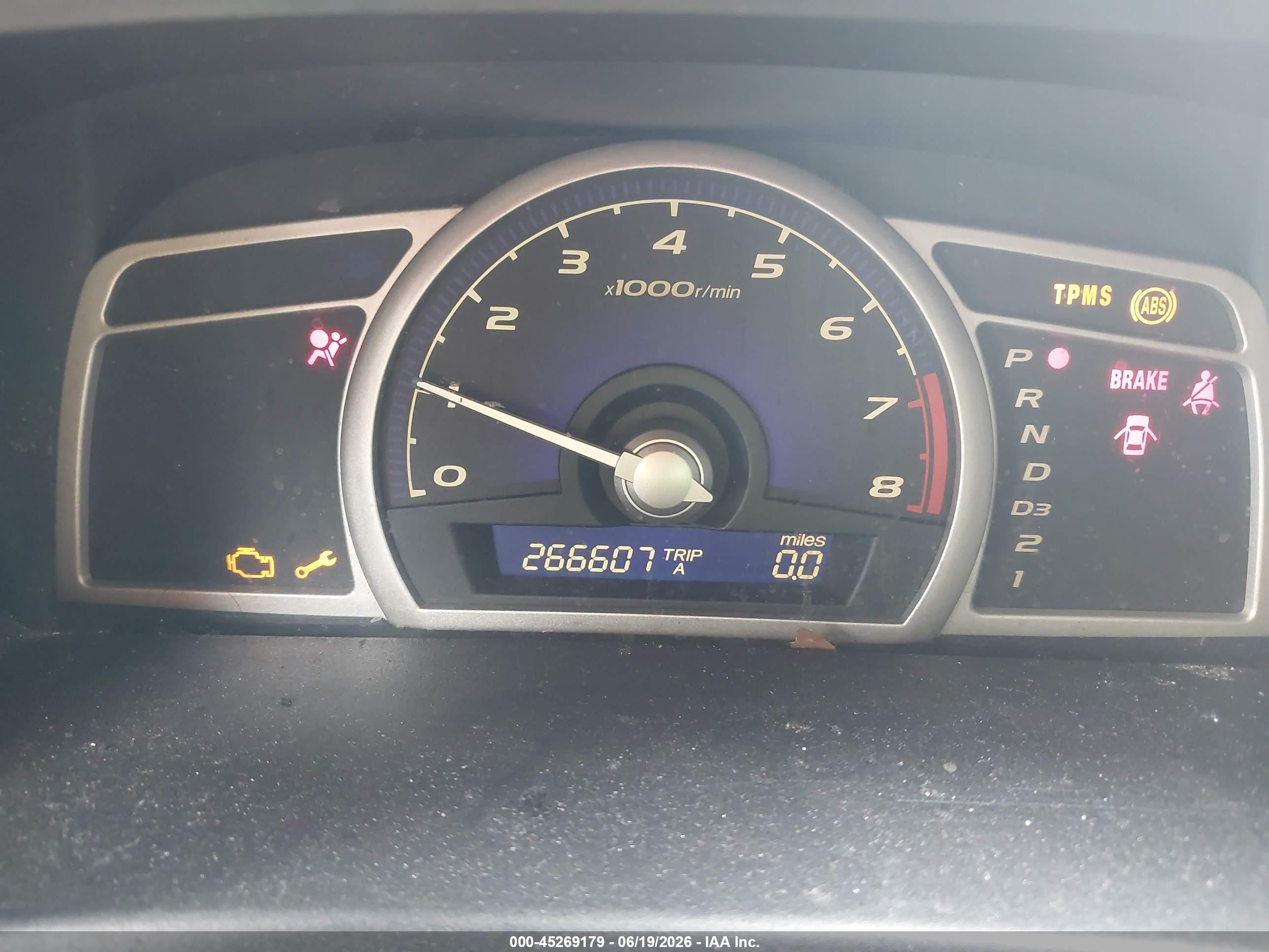 2009 Honda Civic Ex Silver vin: 19XFA16879E048447