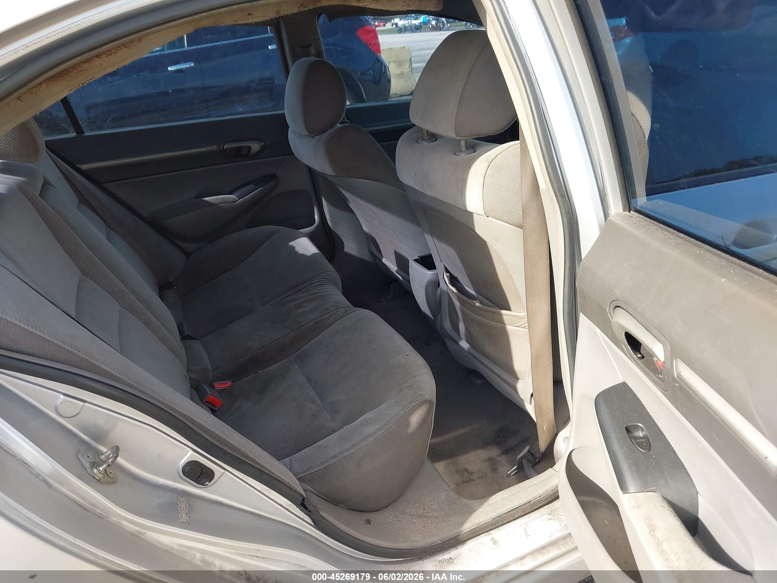 2009 Honda Civic Ex Silver vin: 19XFA16879E048447