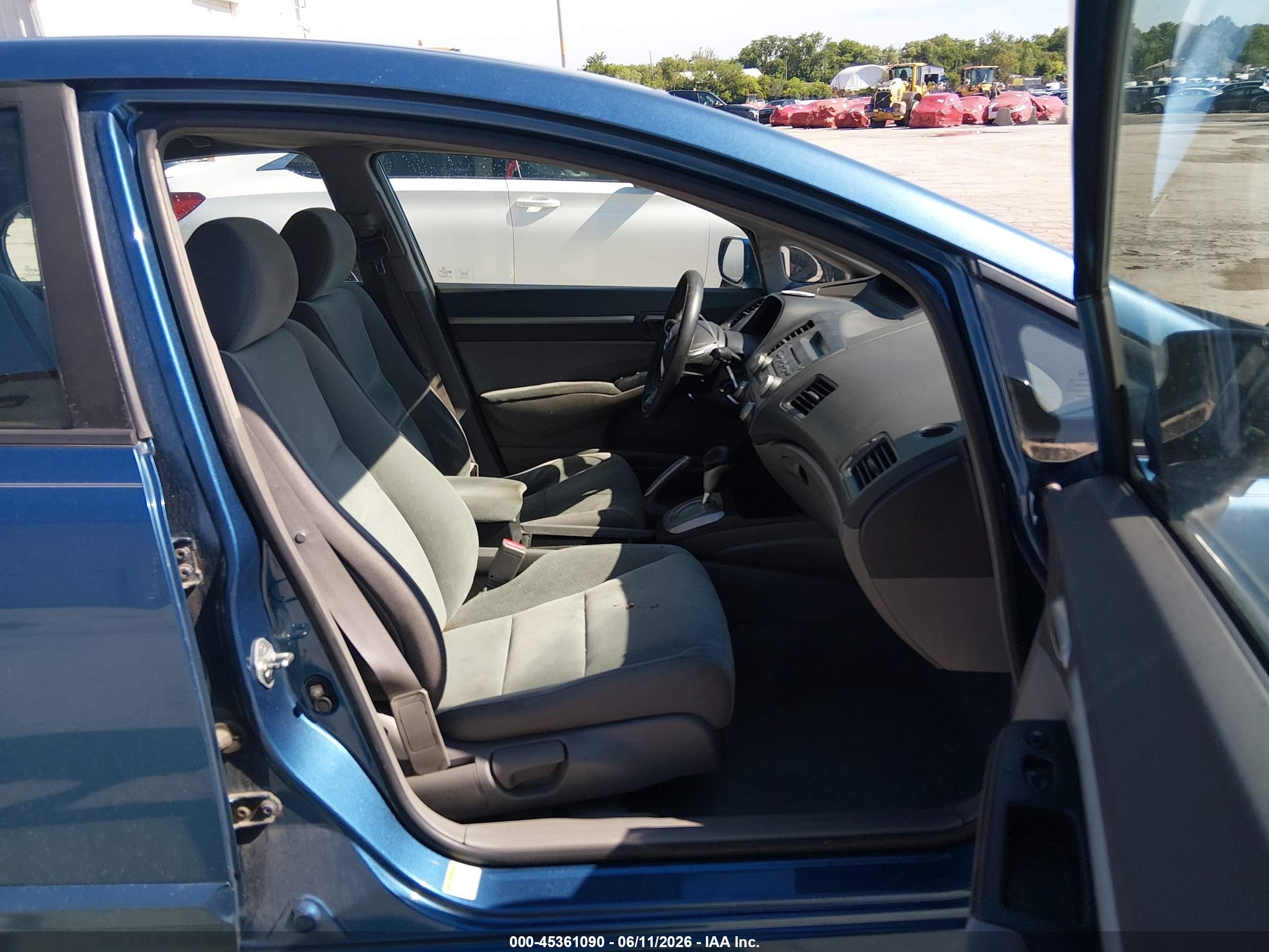 2009 Honda Civic Ex Blue vin: 19XFA16889E011939