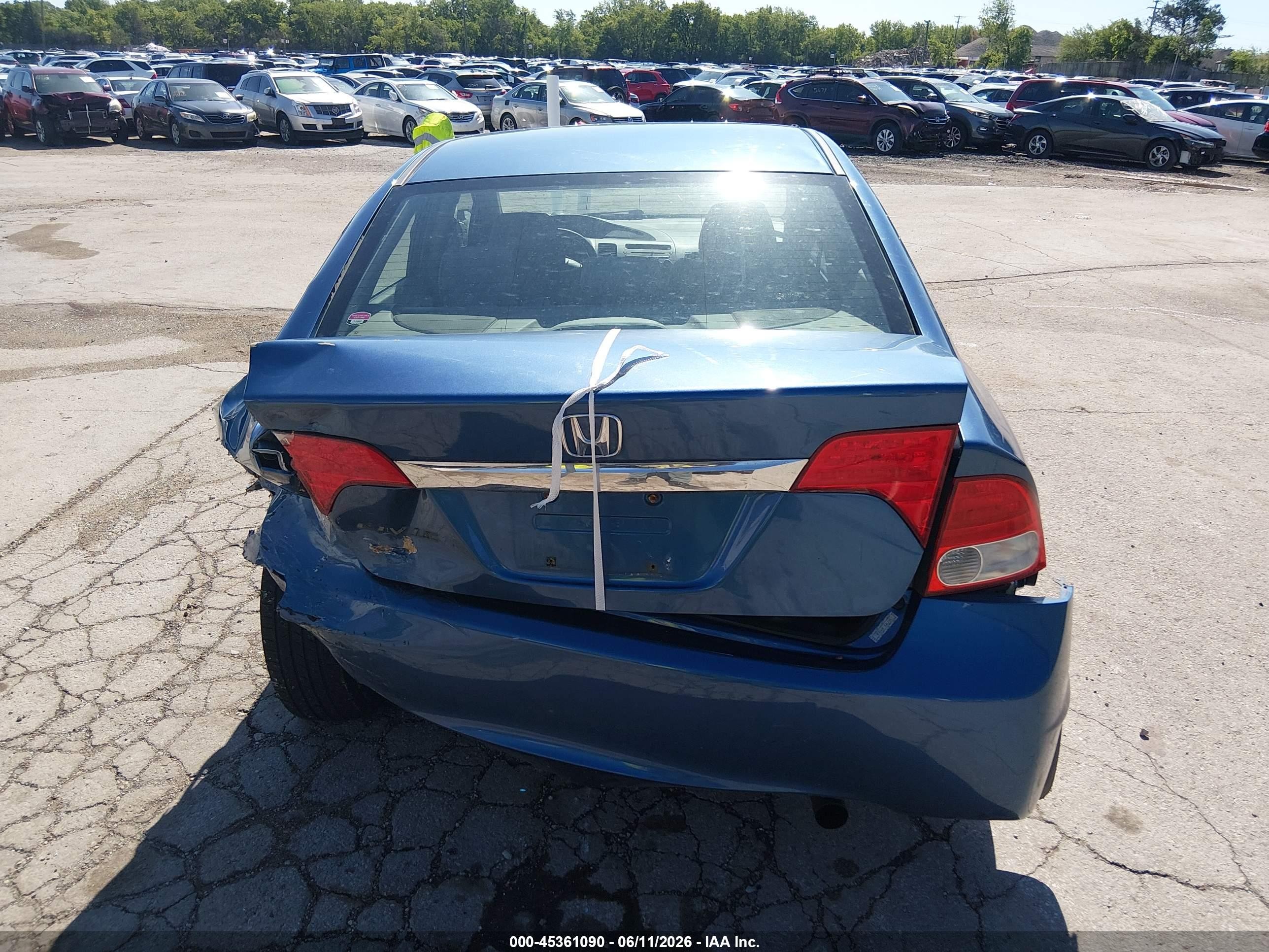 2009 Honda Civic Ex Blue vin: 19XFA16889E011939