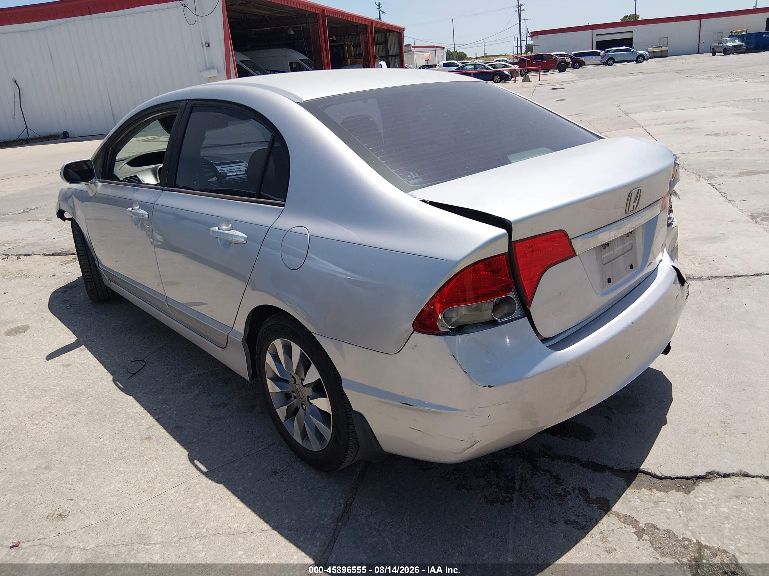 2009 Honda Civic Ex Silver vin: 19XFA16889E026702