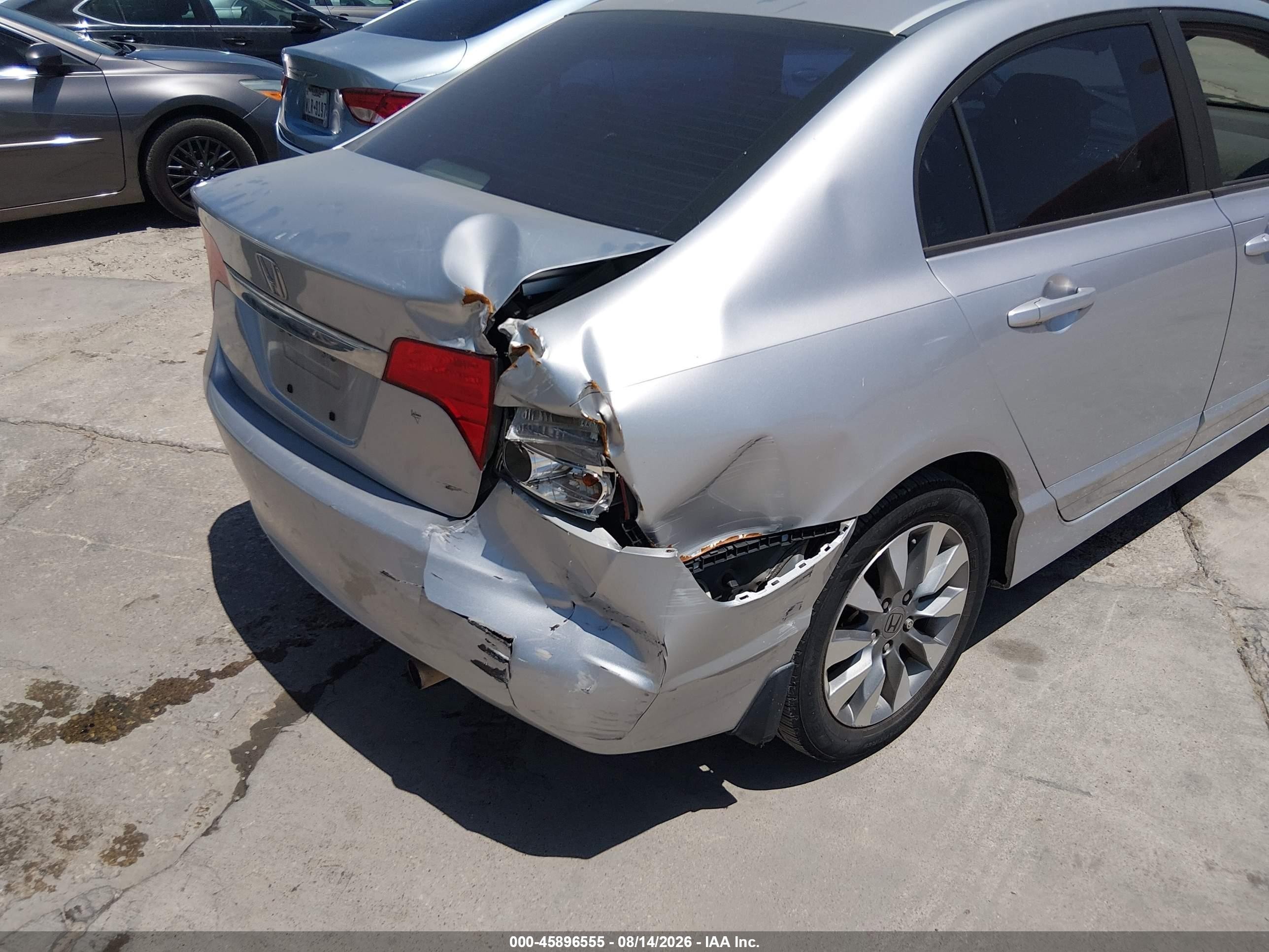 2009 Honda Civic Ex Silver vin: 19XFA16889E026702