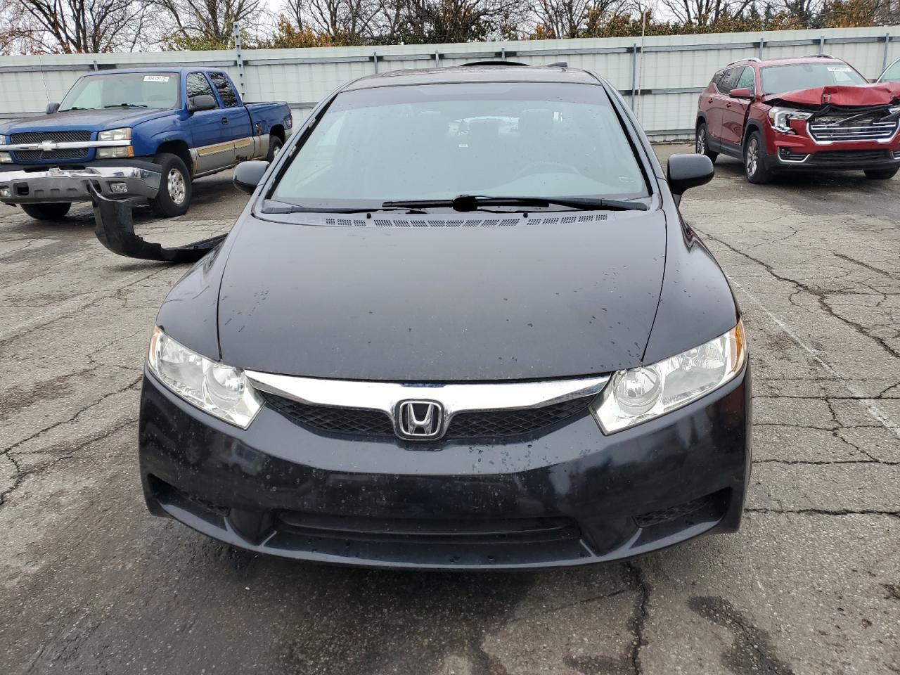 2009 Honda Civic Ex Black vin: 19XFA16889E030443