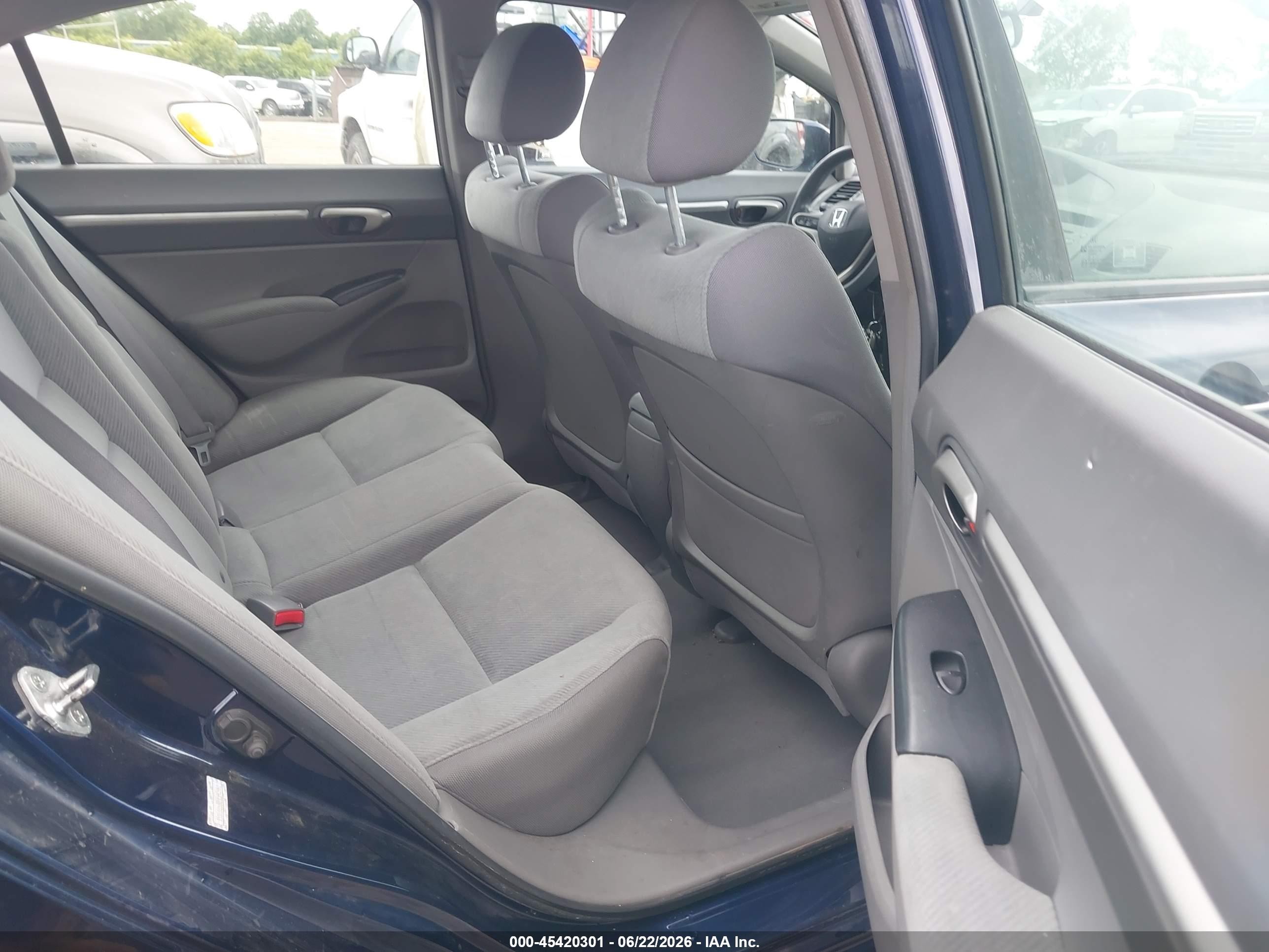2009 Honda Civic Ex Blue vin: 19XFA16889E045461