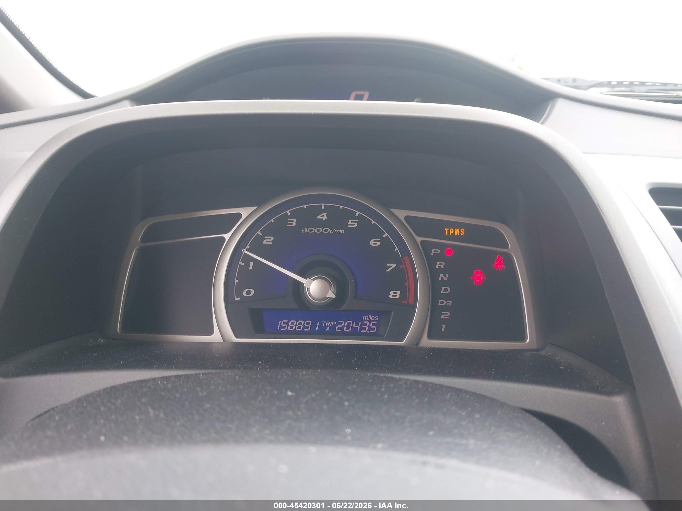 2009 Honda Civic Ex Blue vin: 19XFA16889E045461