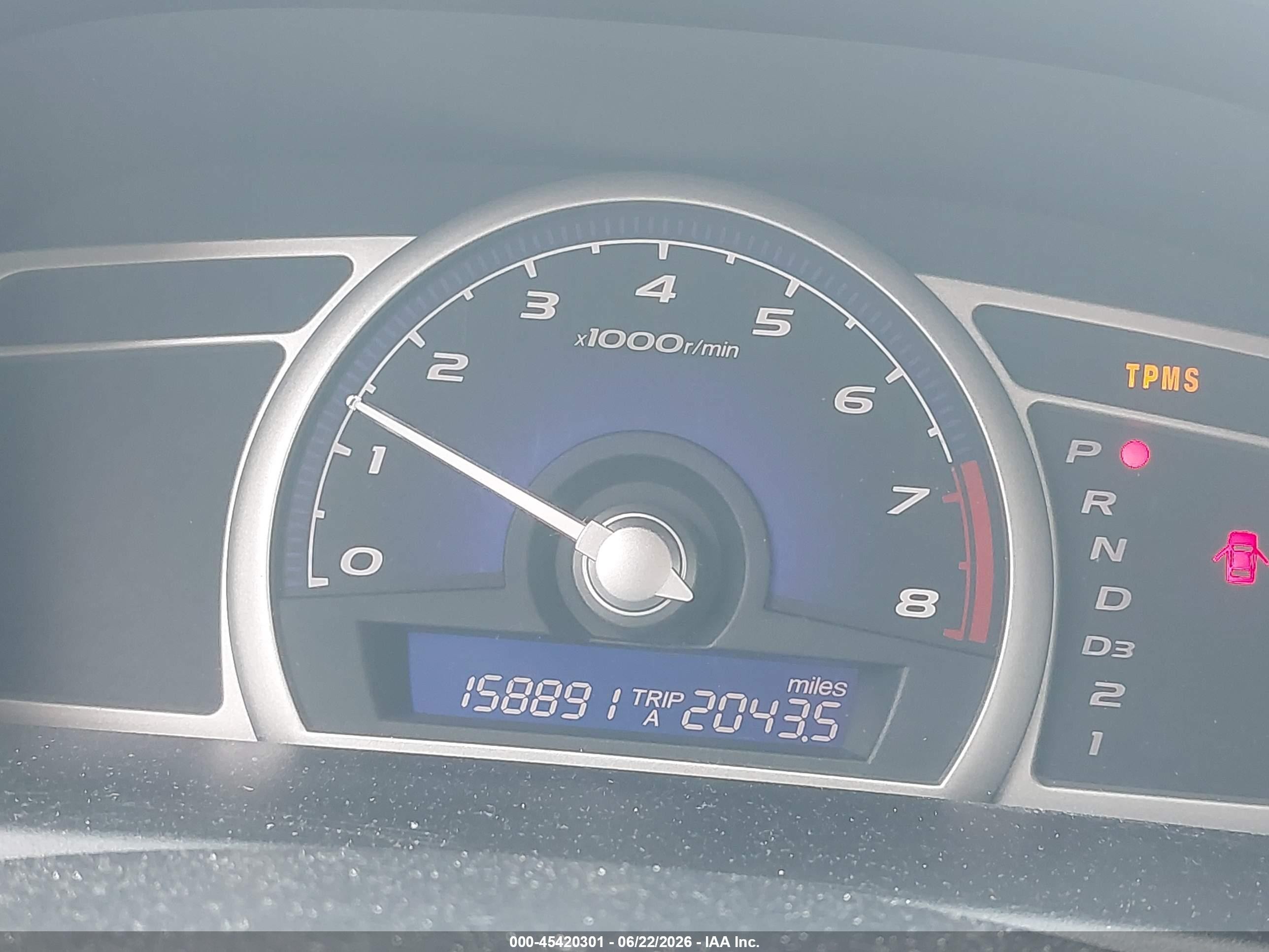 2009 Honda Civic Ex Blue vin: 19XFA16889E045461