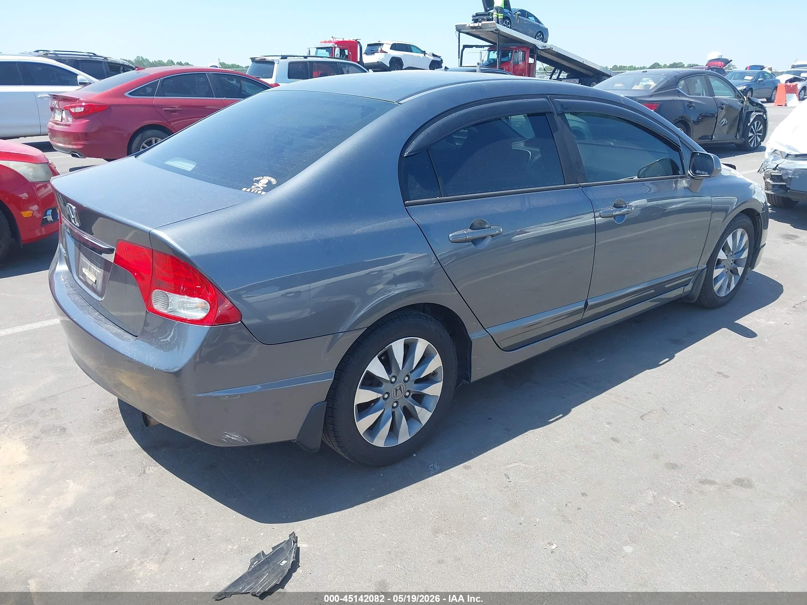 2009 Honda Civic Ex Silver vin: 19XFA168X9E015961