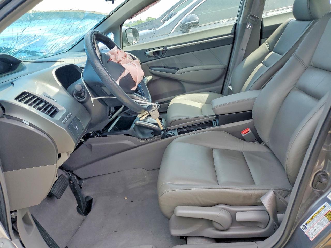 2009 Honda Civic Exl Серый vin: 19XFA16909E003598