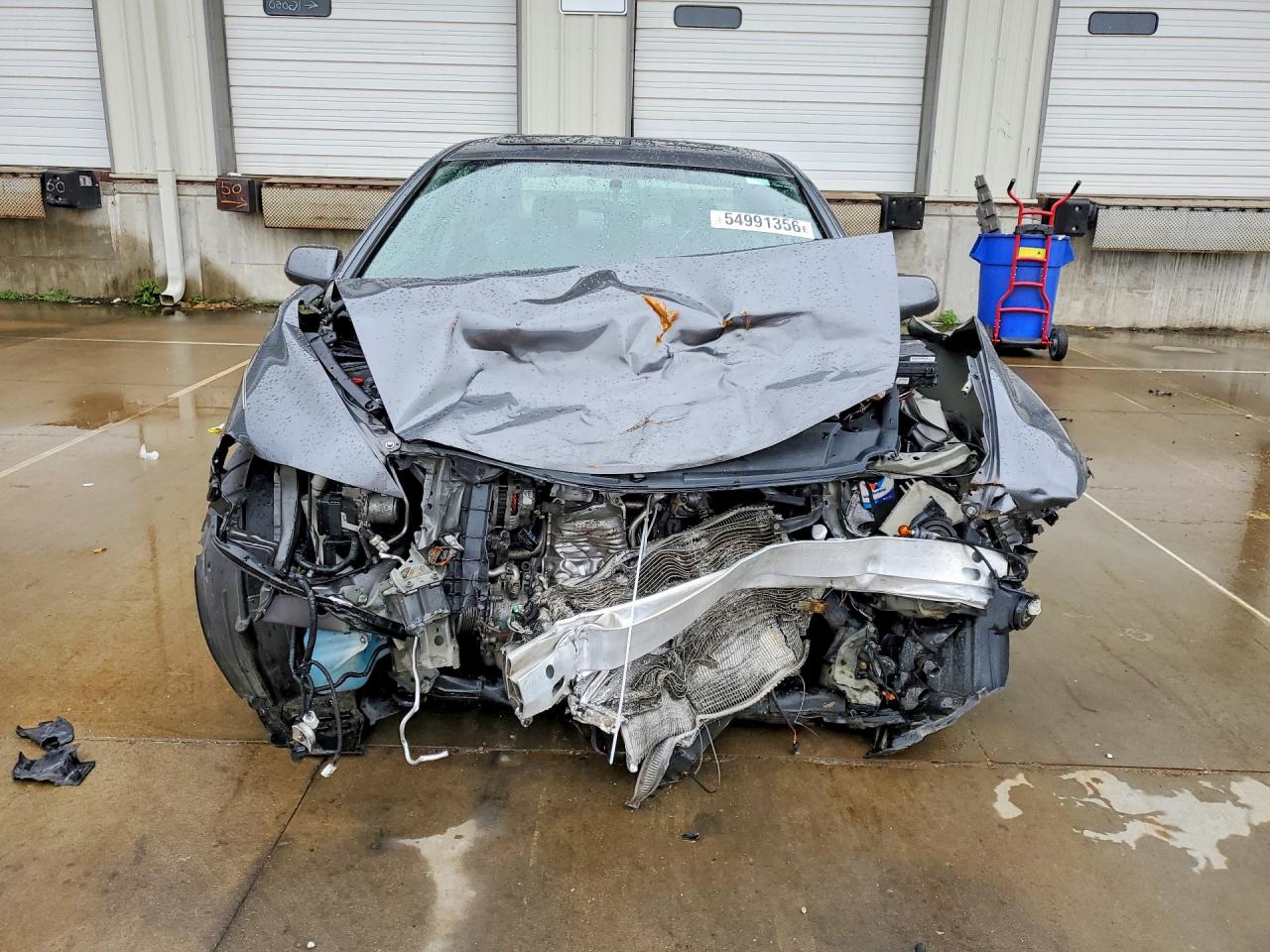 2009 Honda Civic Exl Серый vin: 19XFA16909E003598
