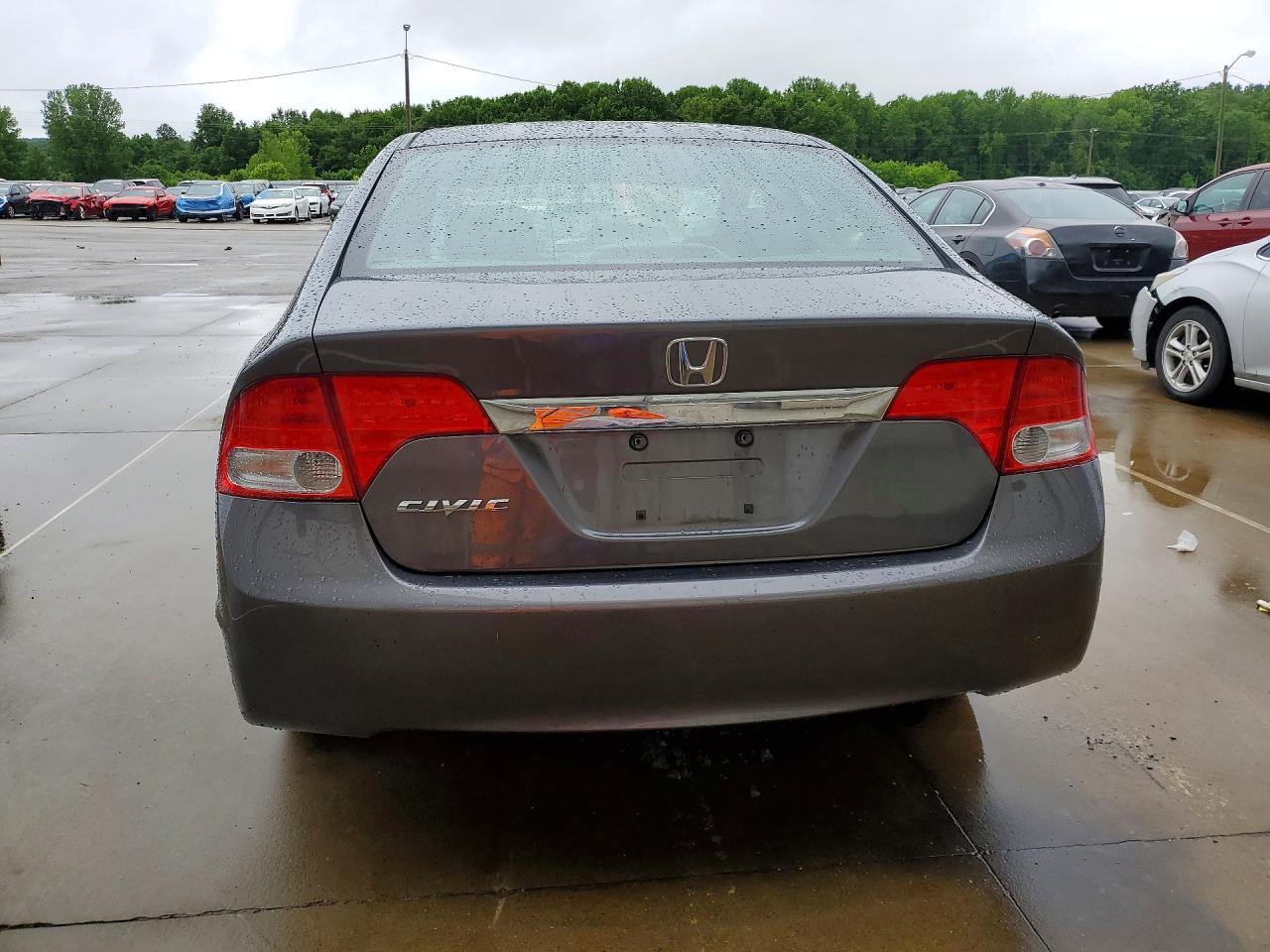 2009 Honda Civic Exl Серый vin: 19XFA16909E003598