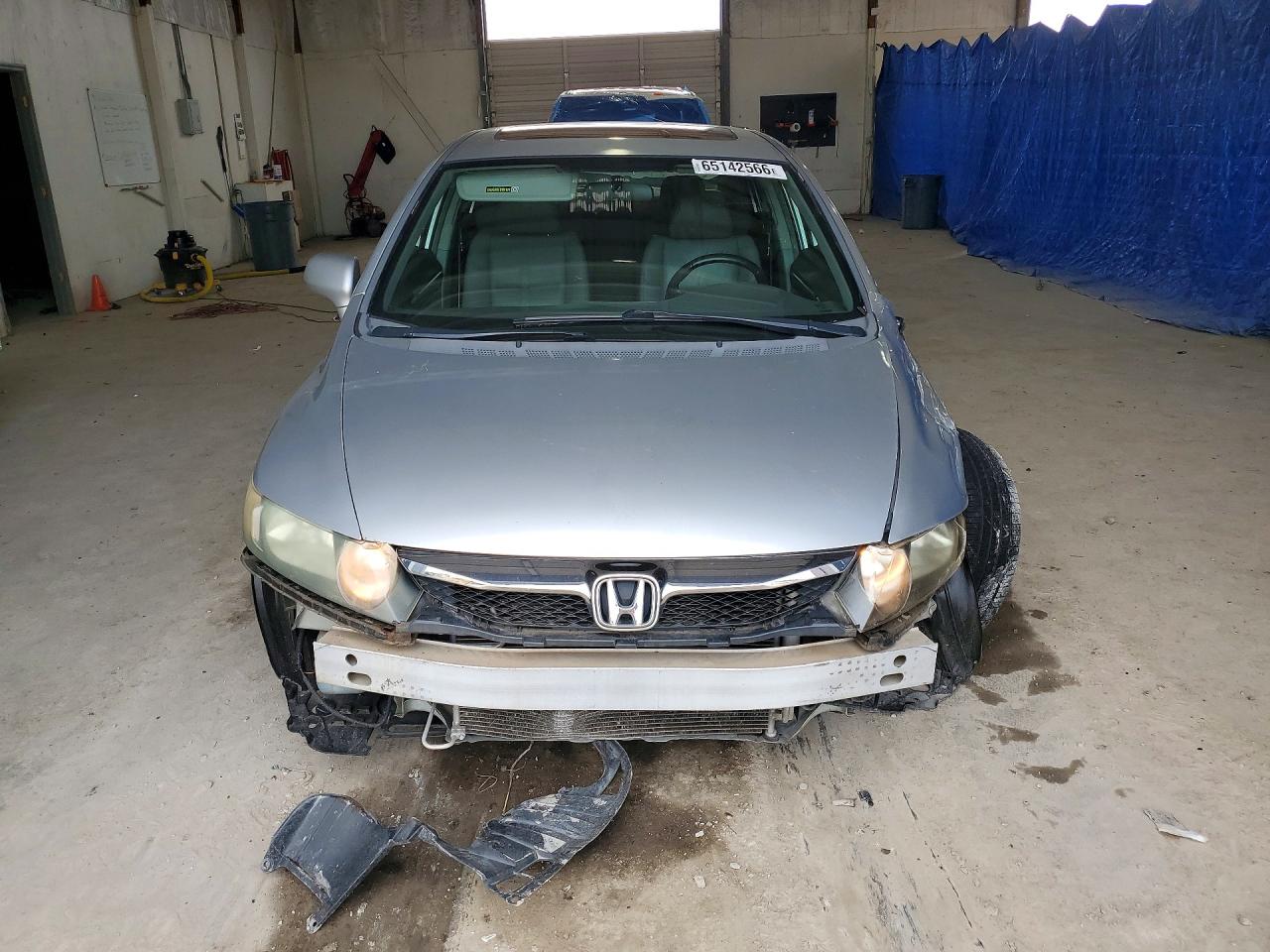 2009 Honda Civic Exl Silver vin: 19XFA16929E006342