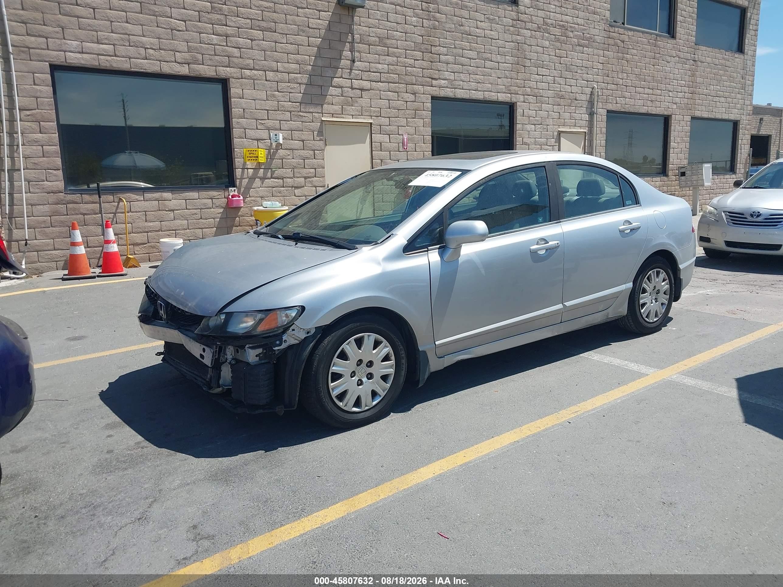 2009 Honda Civic Ex-l Silver vin: 19XFA16929E017518
