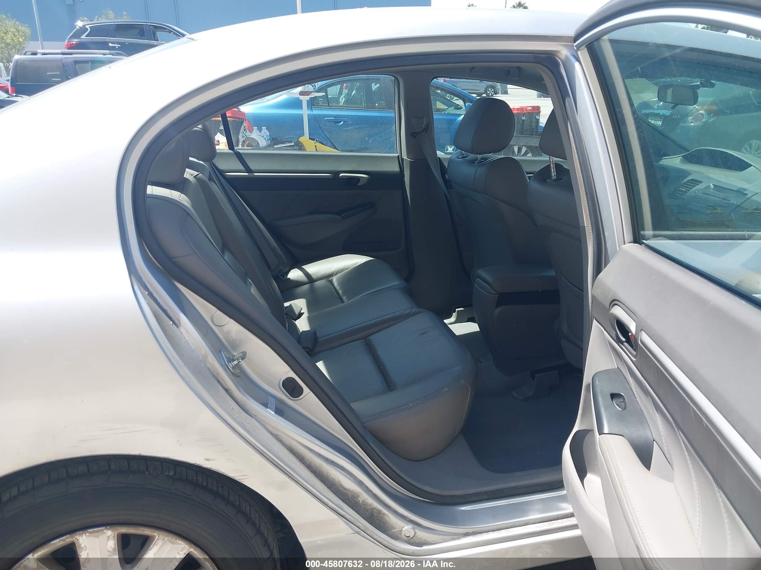 2009 Honda Civic Ex-l Silver vin: 19XFA16929E017518