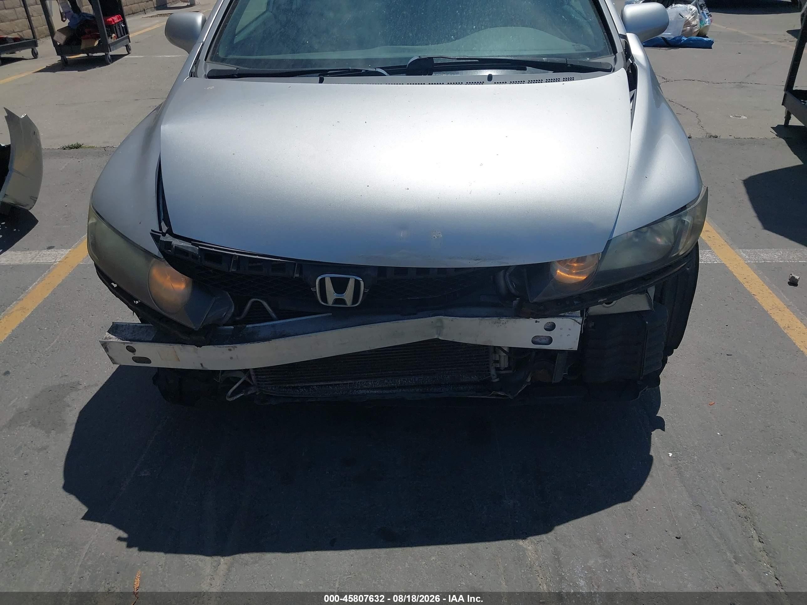 2009 Honda Civic Ex-l Silver vin: 19XFA16929E017518
