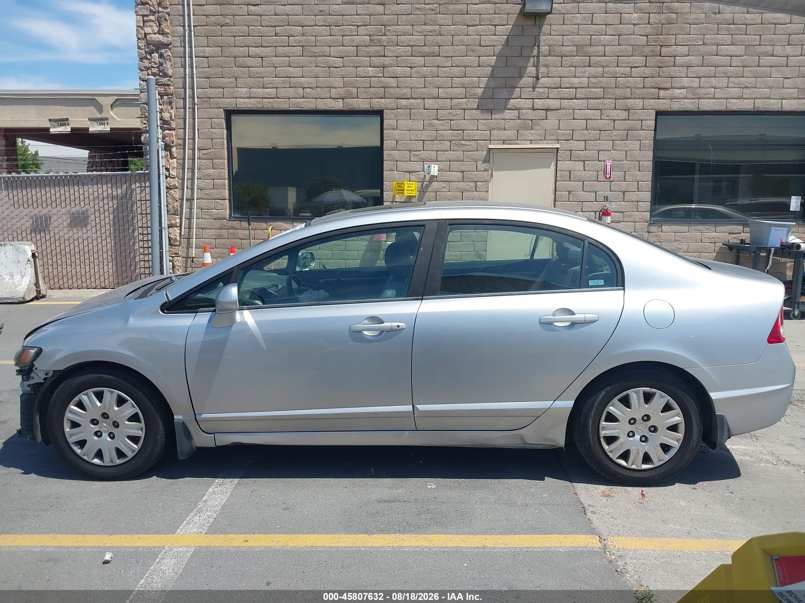 2009 Honda Civic Ex-l Silver vin: 19XFA16929E017518