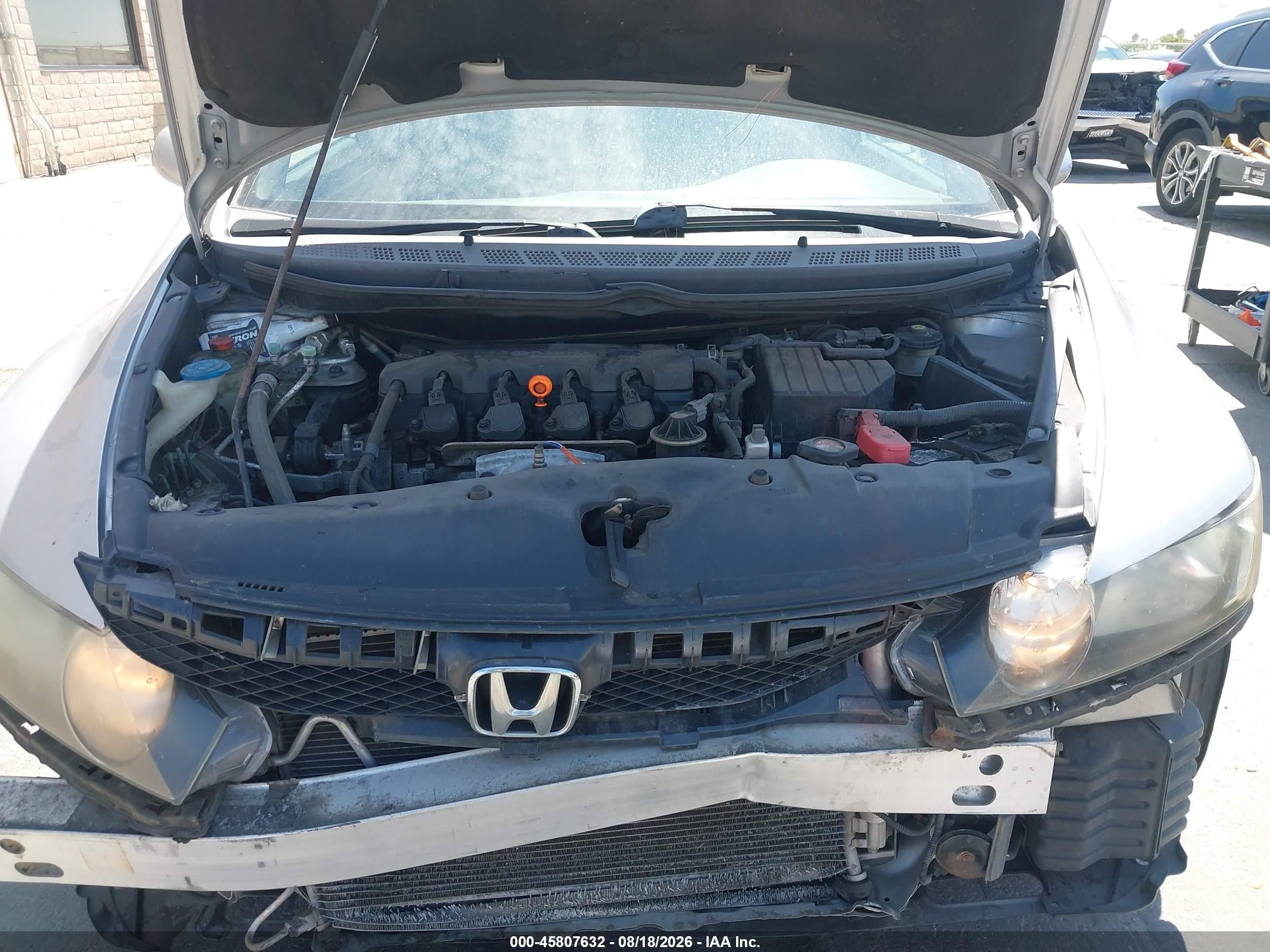 2009 Honda Civic Ex-l Silver vin: 19XFA16929E017518