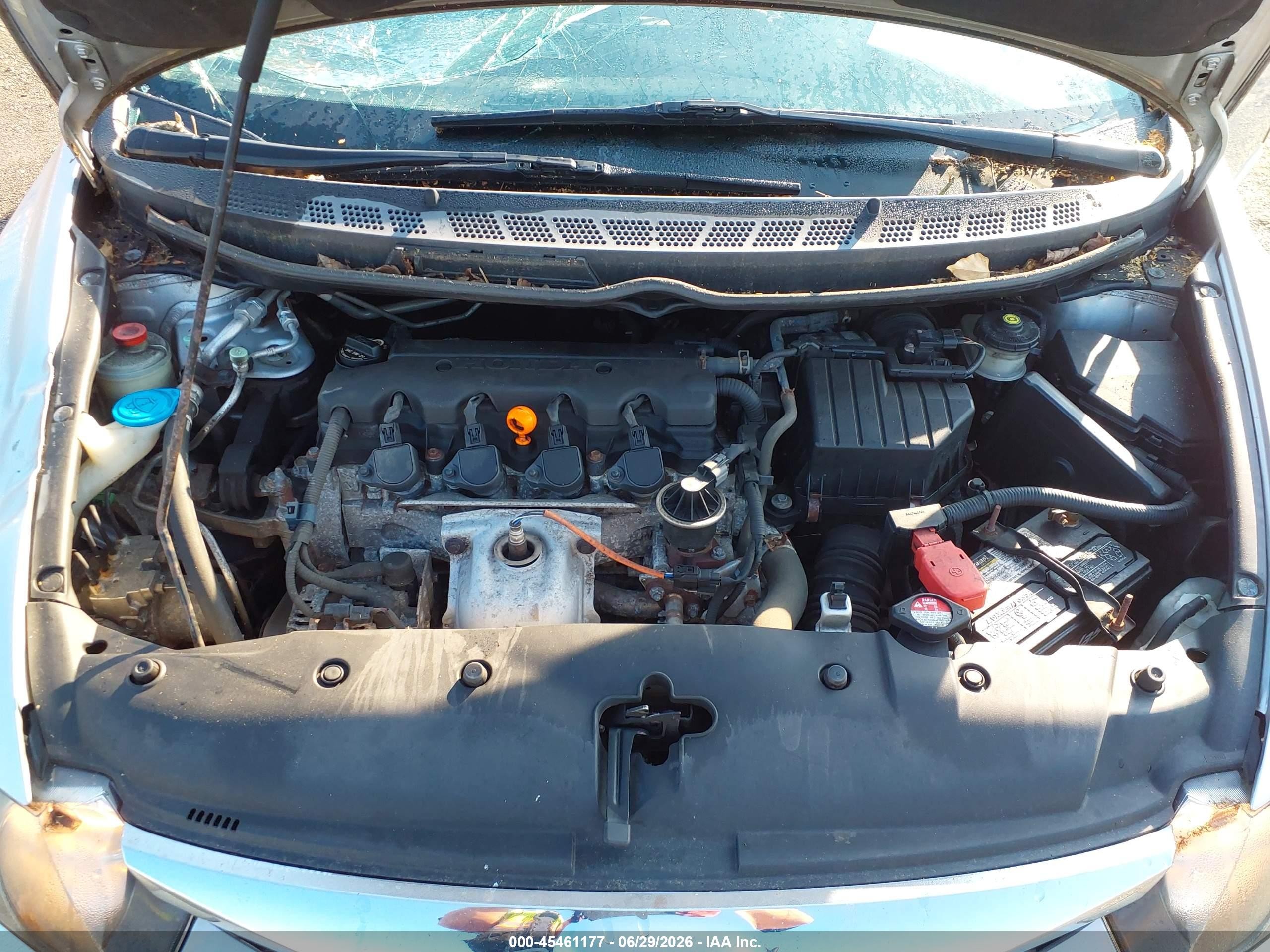2009 Honda Civic Ex-l Silver vin: 19XFA16949E017536