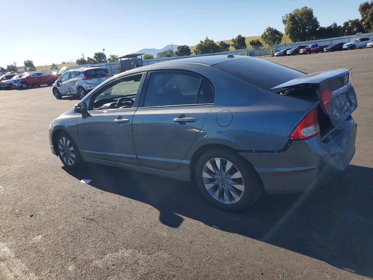 2009 Honda Civic Exl Серый vin: 19XFA16959E024012