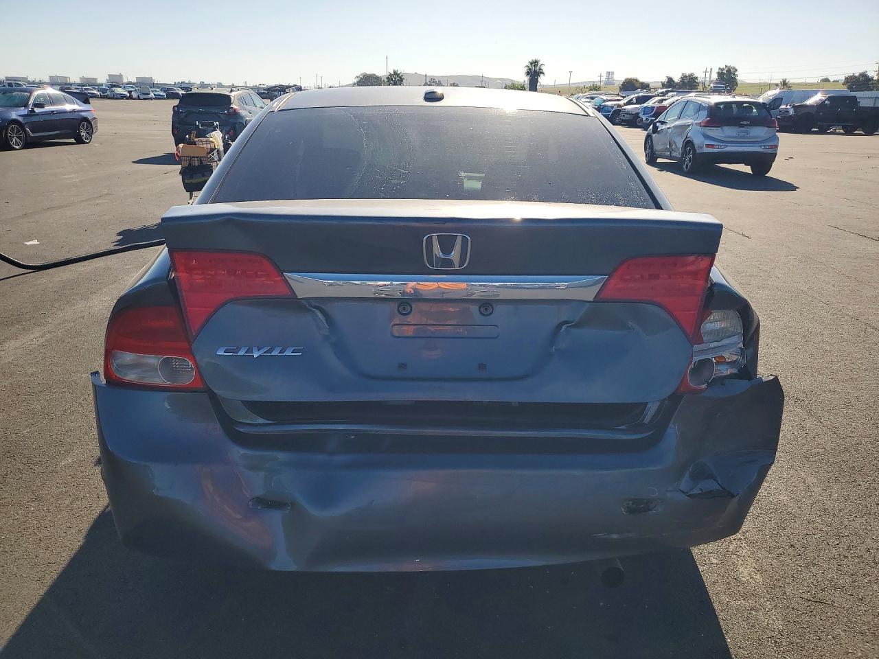 2009 Honda Civic Exl Серый vin: 19XFA16959E024012