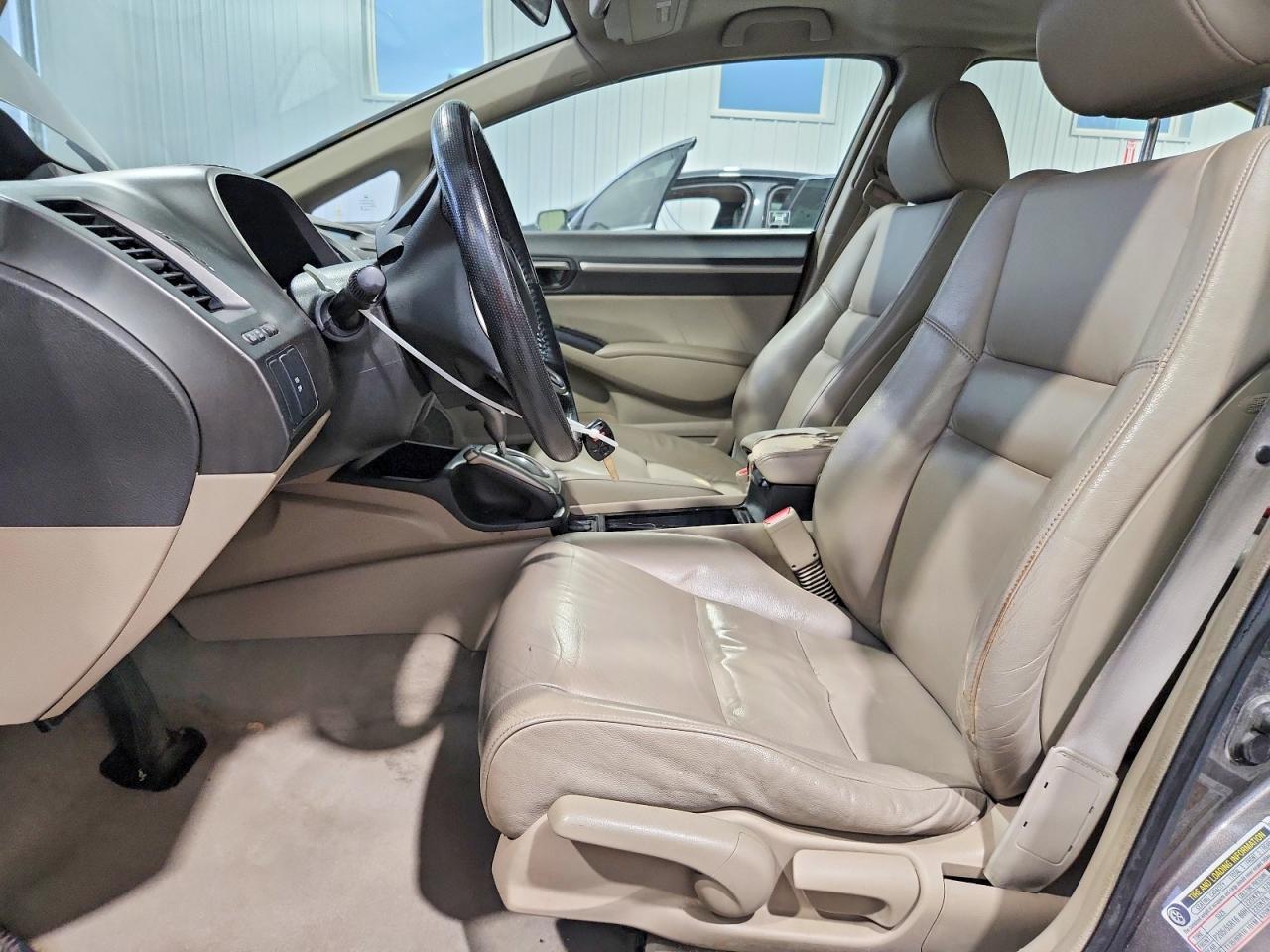 2009 Honda Civic Exl Gray vin: 19XFA16979E015408
