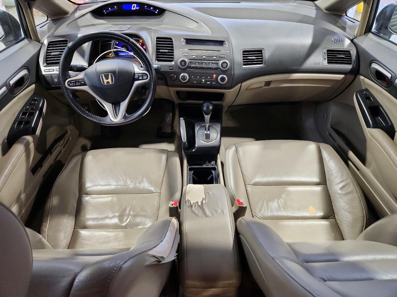 2009 Honda Civic Exl Gray vin: 19XFA16979E015408