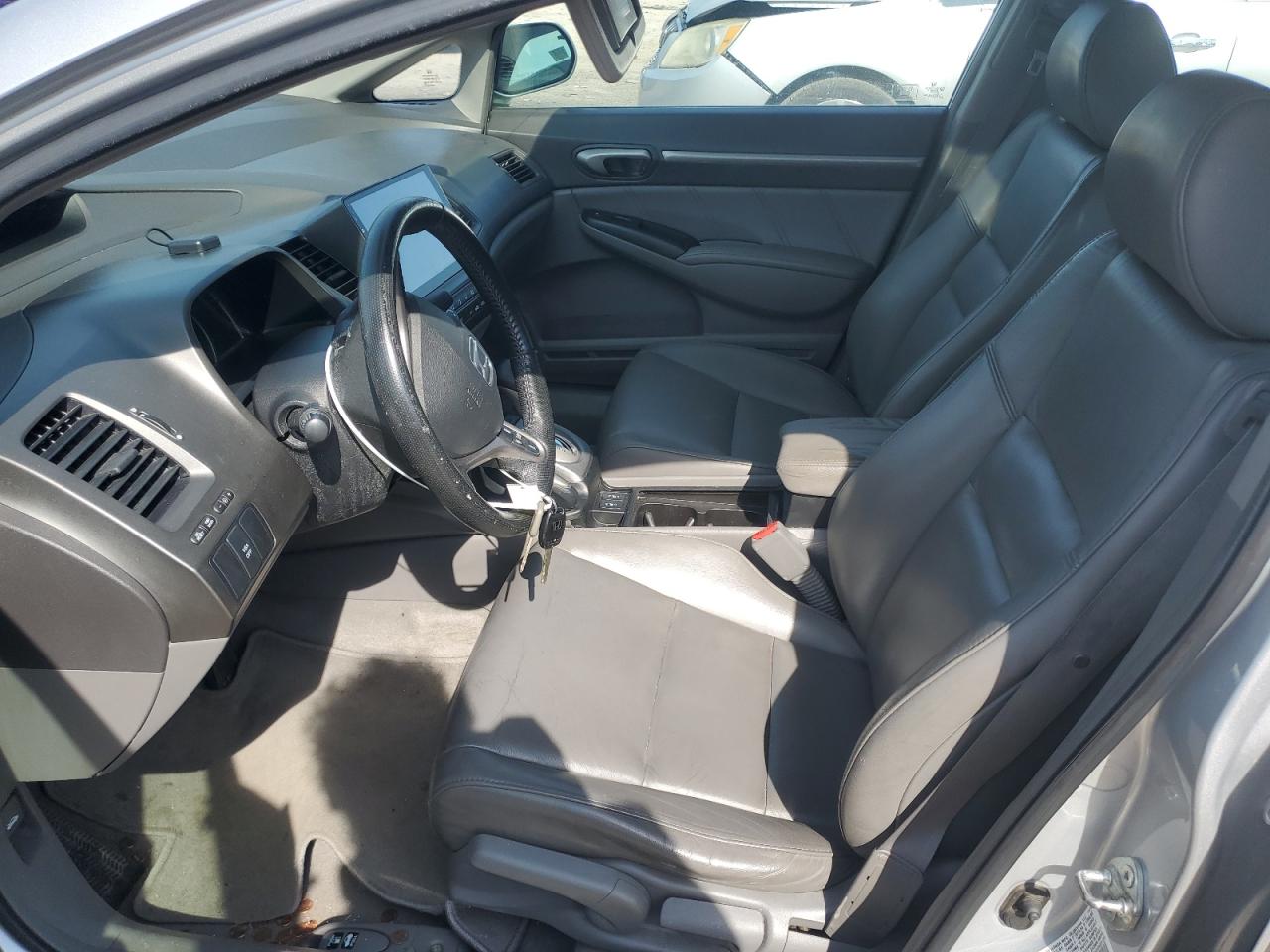 2009 Honda Civic Exl Silver vin: 19XFA16989E001498